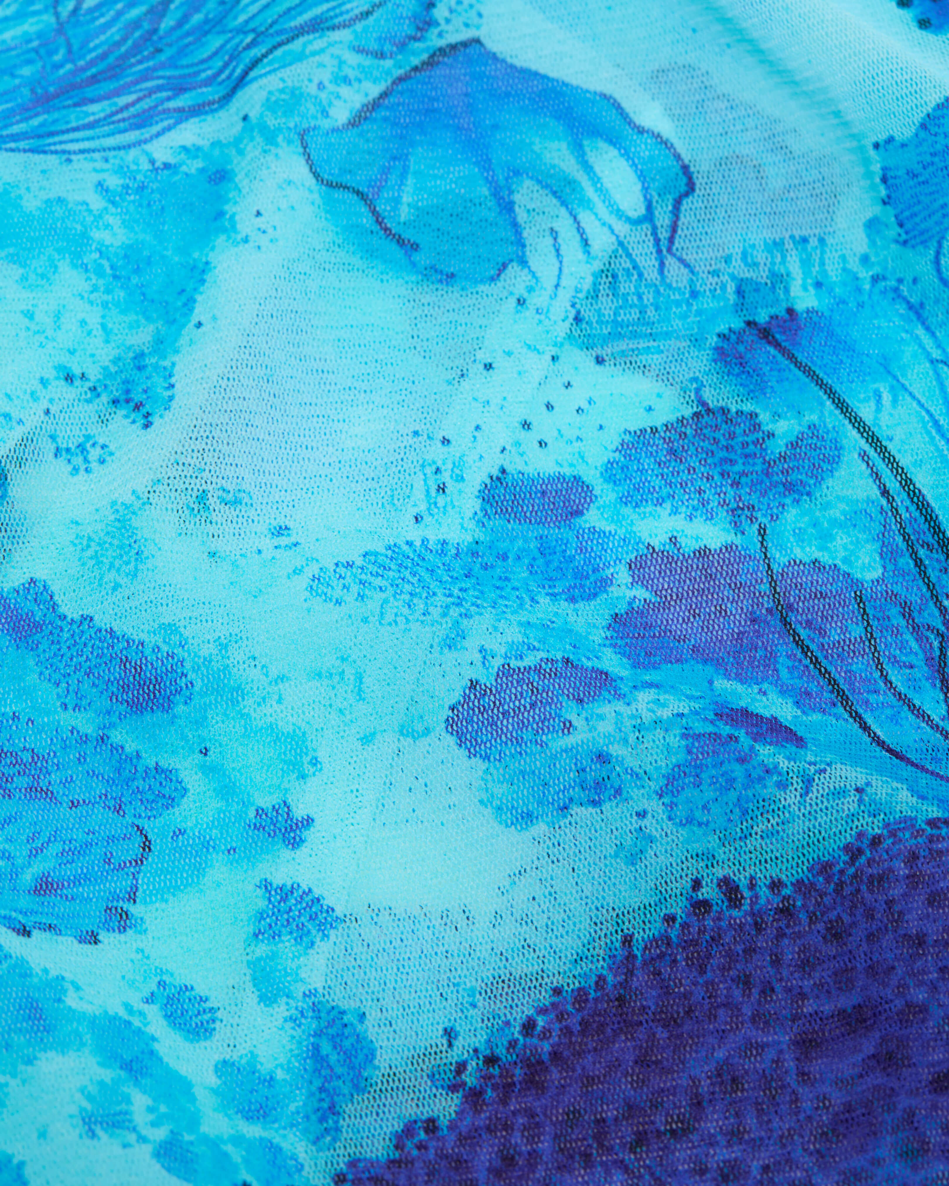 T-shirt donna in tulle Coral Reef OXYGENE supp4 view