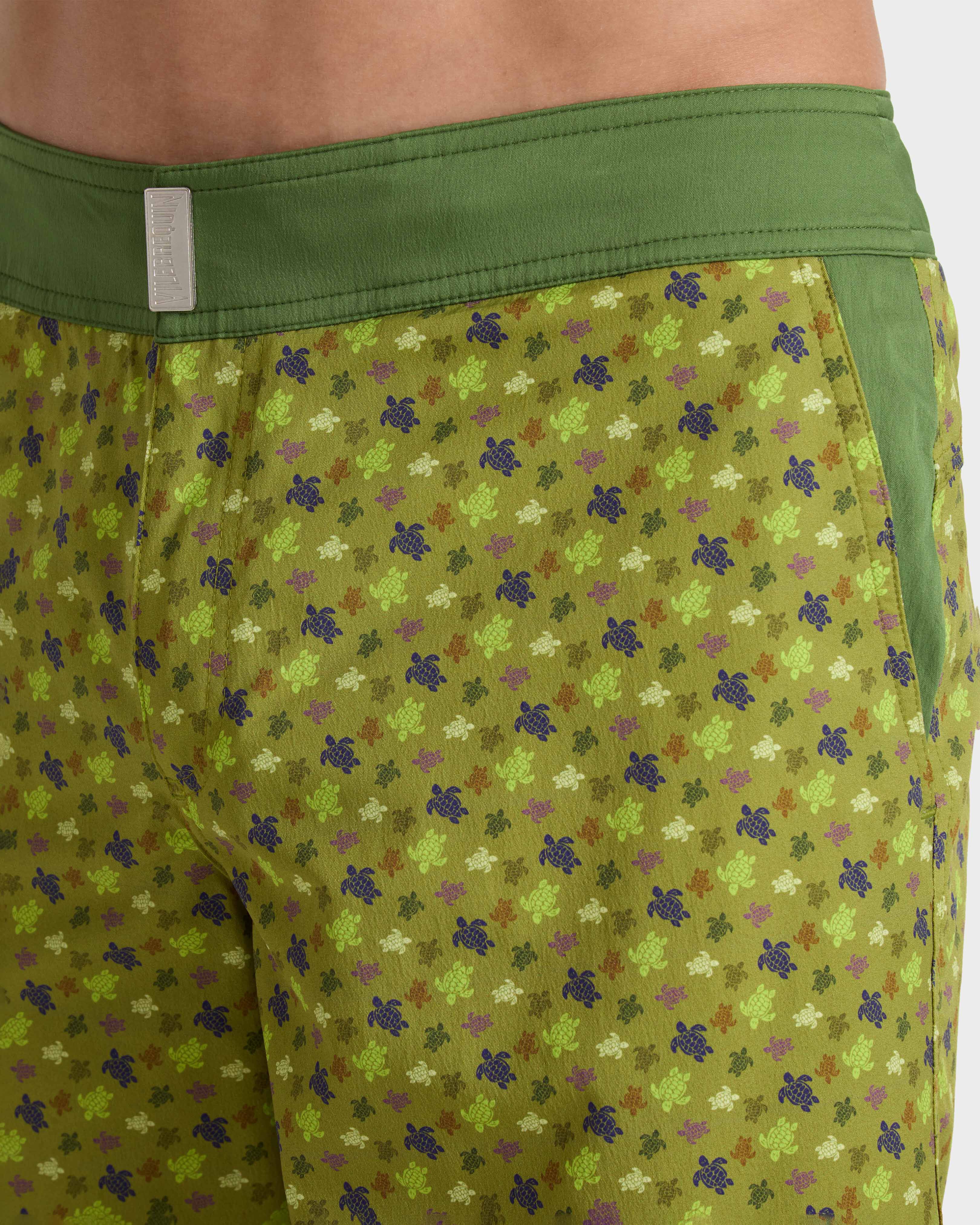 Maillot de bain long stretch homme Micro Ronde des Tortues ABSYNTHE supp1 view