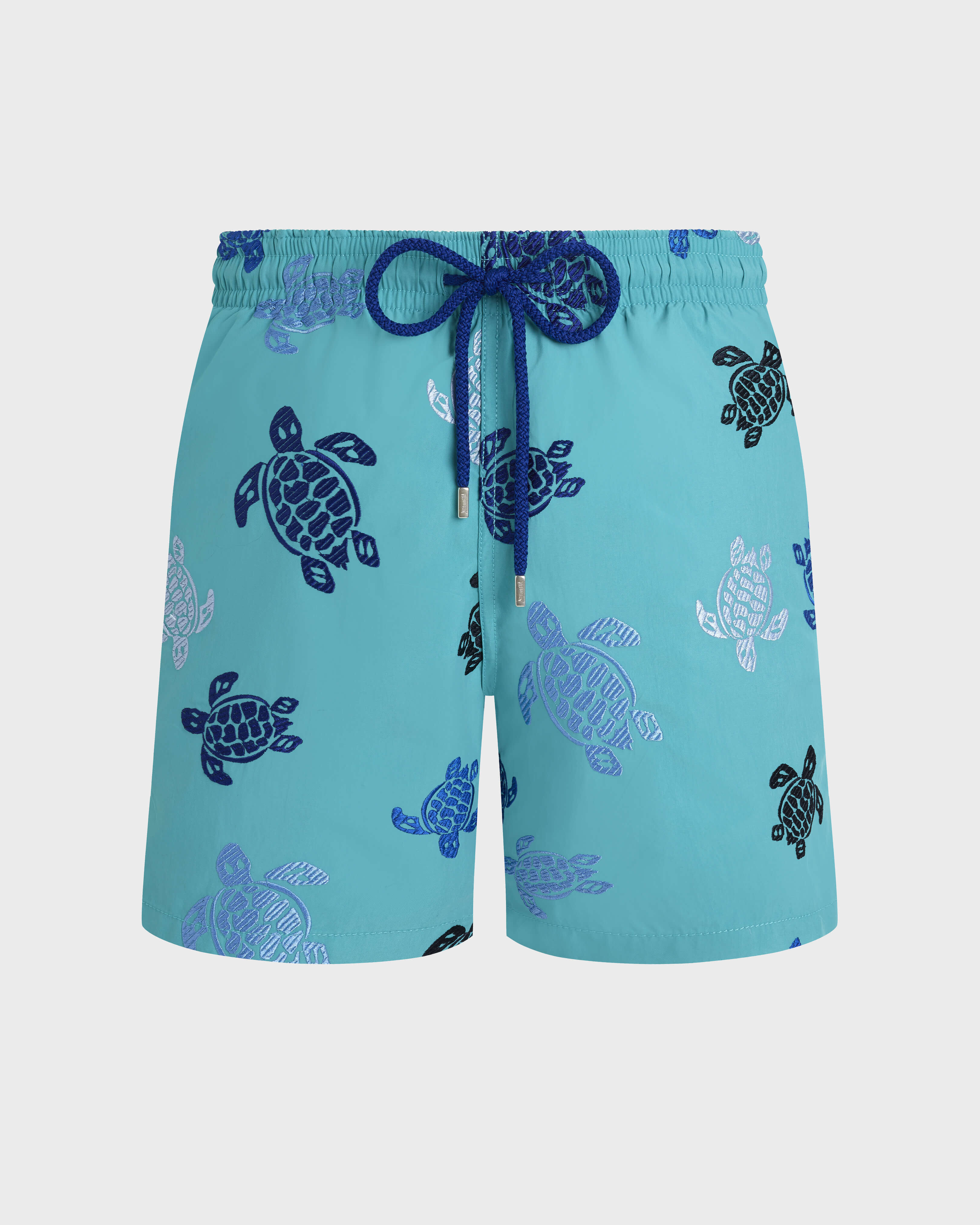 Ronde des Tortues Badeshorts mit Stickerei für Herren – Limitierte Serie PARATY front view