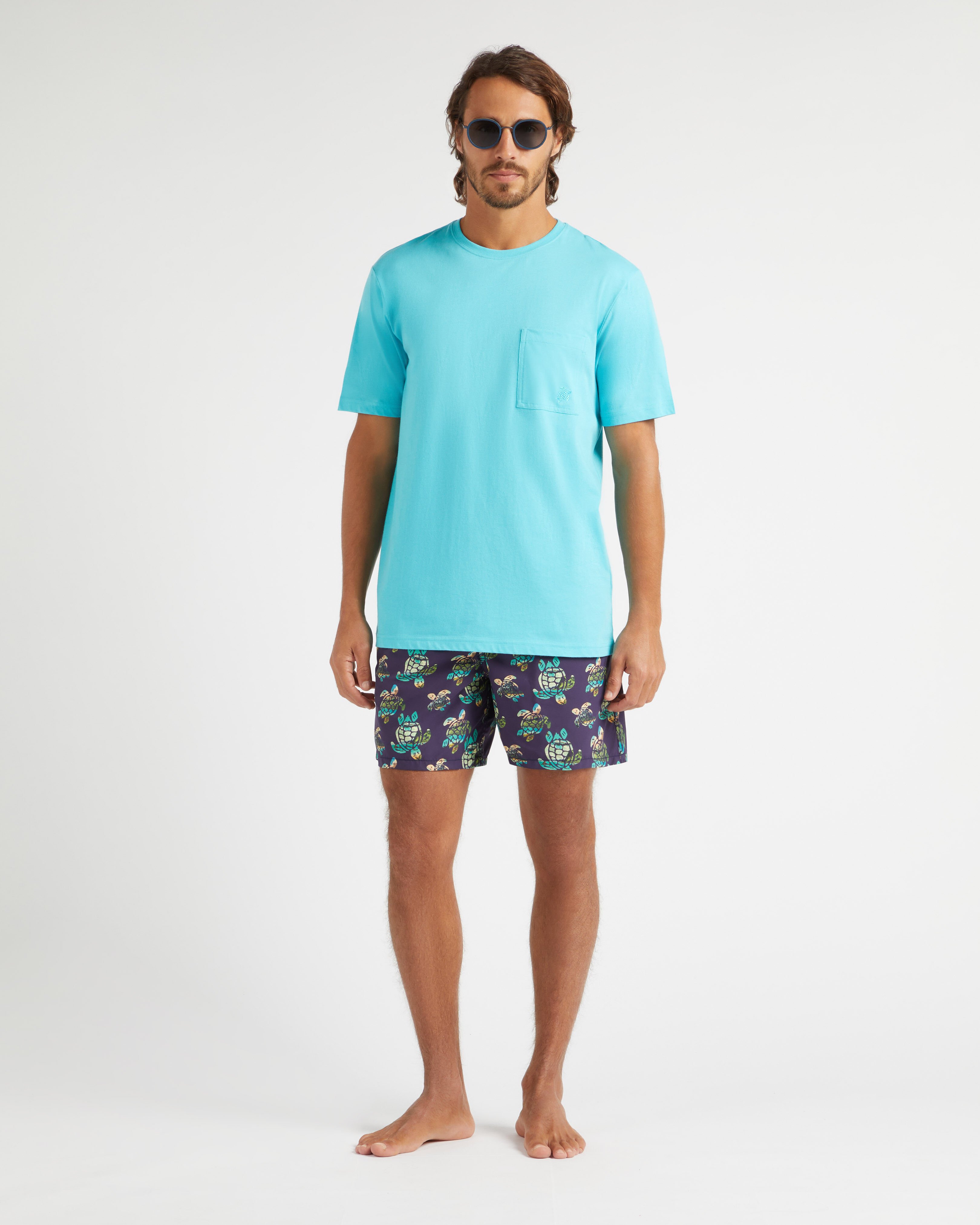 Men Organic Cotton T-Shirt Solid BORA BORA supp1 view