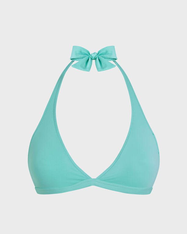 Vilebrequin - Women Halter Bikini Top Solid - Swimwear - Flavo - Green - Size XS