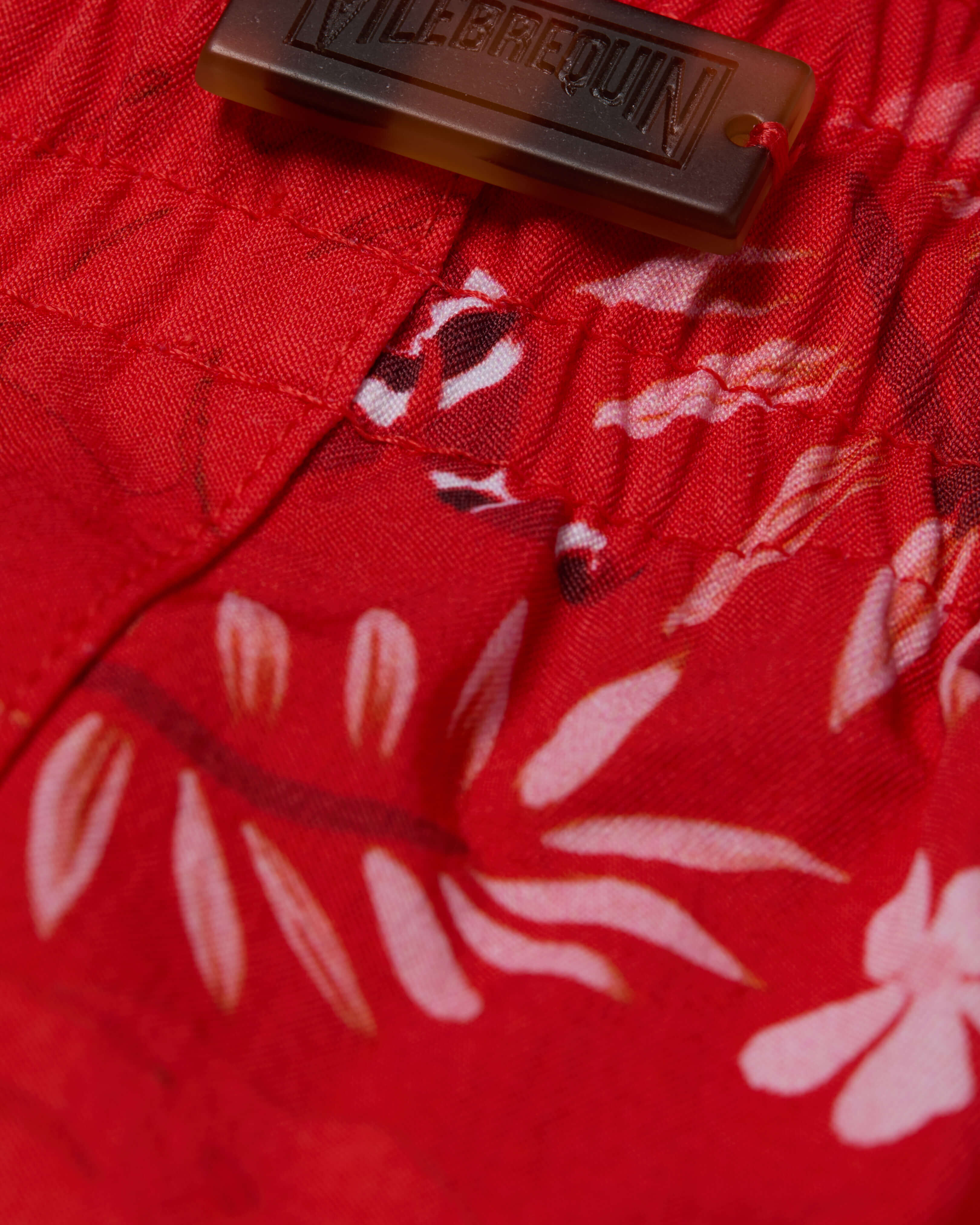 Pantalón corto y elástico de baño con estampado Papel de Embrulho para mujer AMAPOLA supp4 view