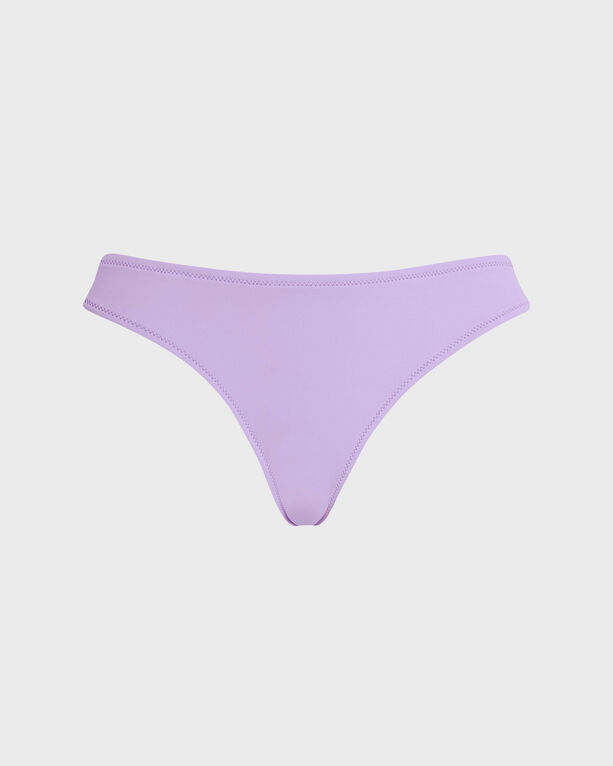 Vilebrequin - Women Midi Brief Bikini Bottom Solid - Swimwear - Frise - Purple - Size M