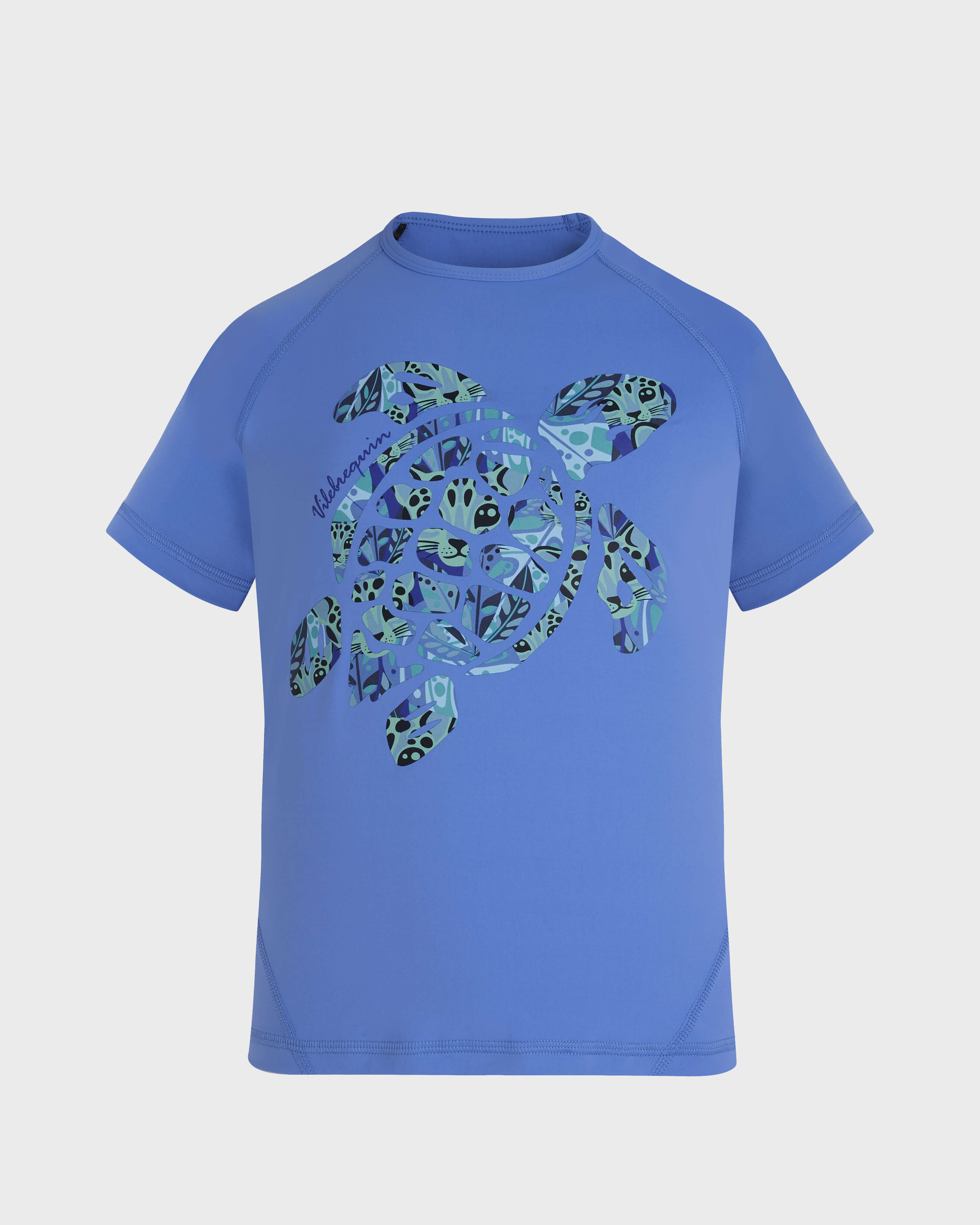 Boys Short-Sleeve Rashguard Tigresa Turtle TRINIDAD front view