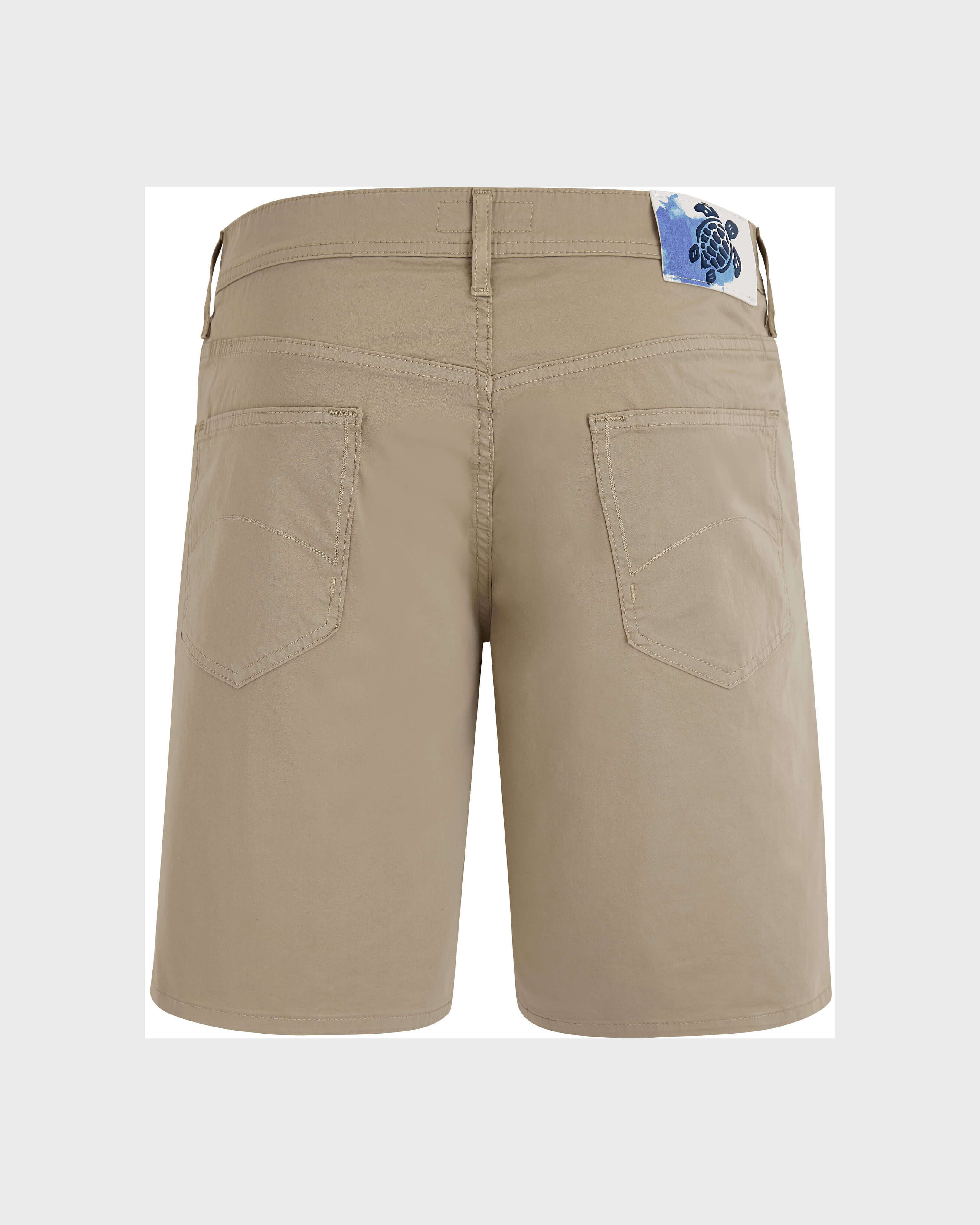 Men 5-Pocket Bermuda Shorts SAFARI back view