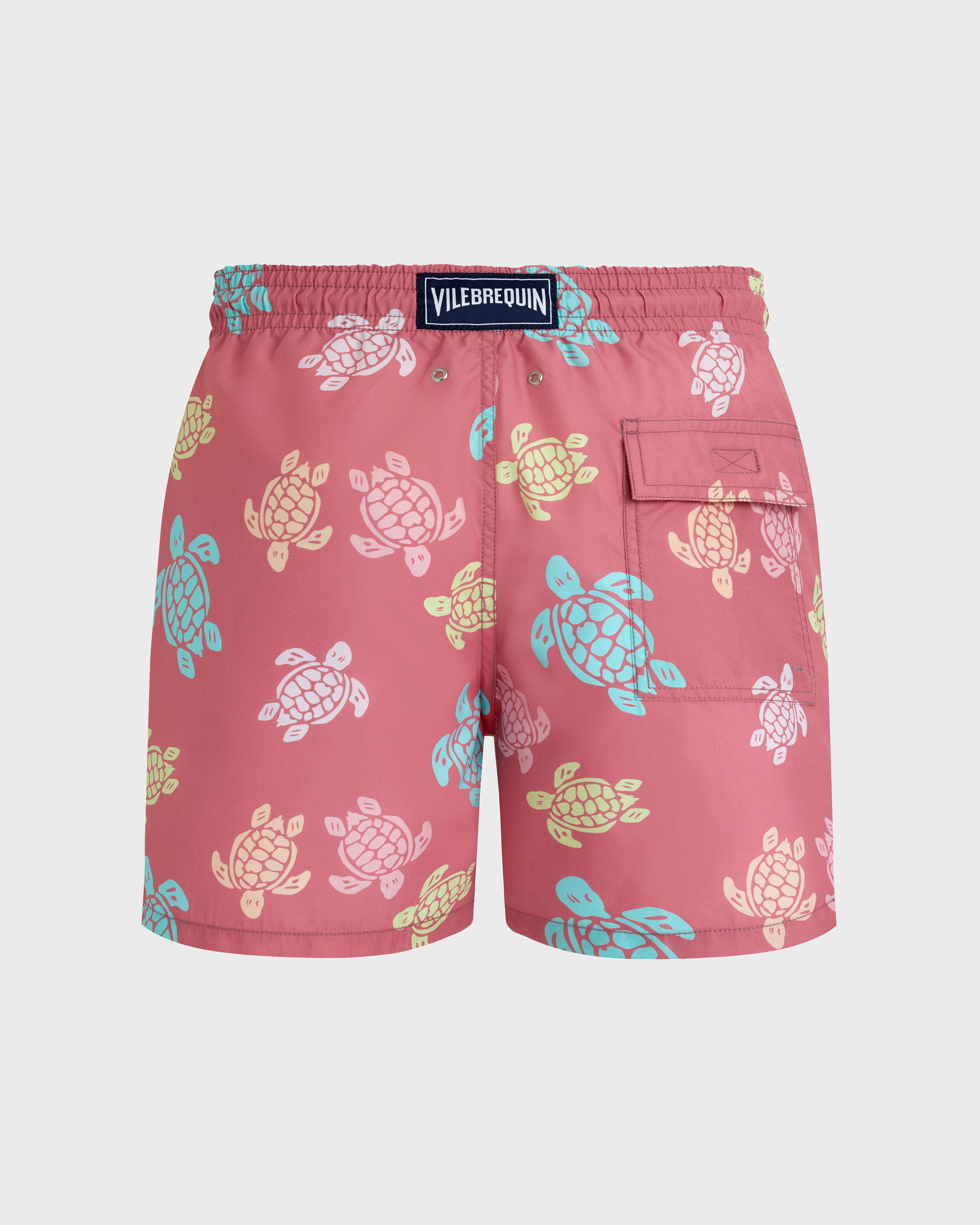 Men Swim Shorts Tortues Multicolores BOUDOIR back view