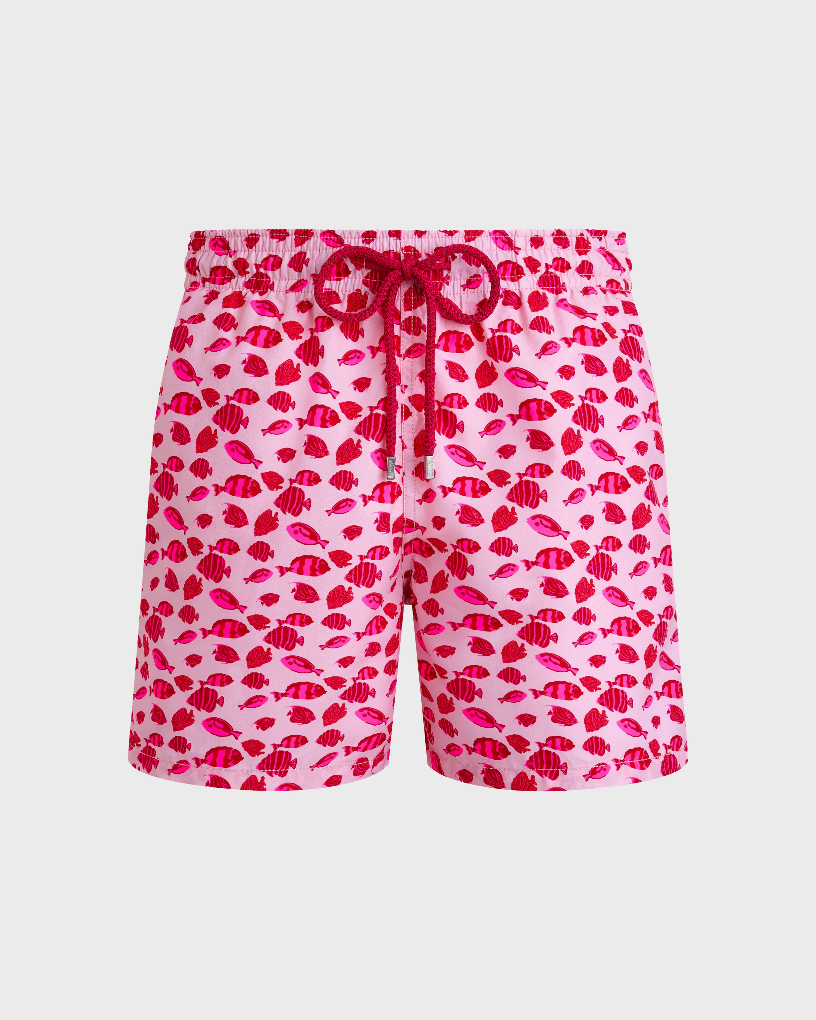 Men Swim Shorts Fishy Dance PEONY front view