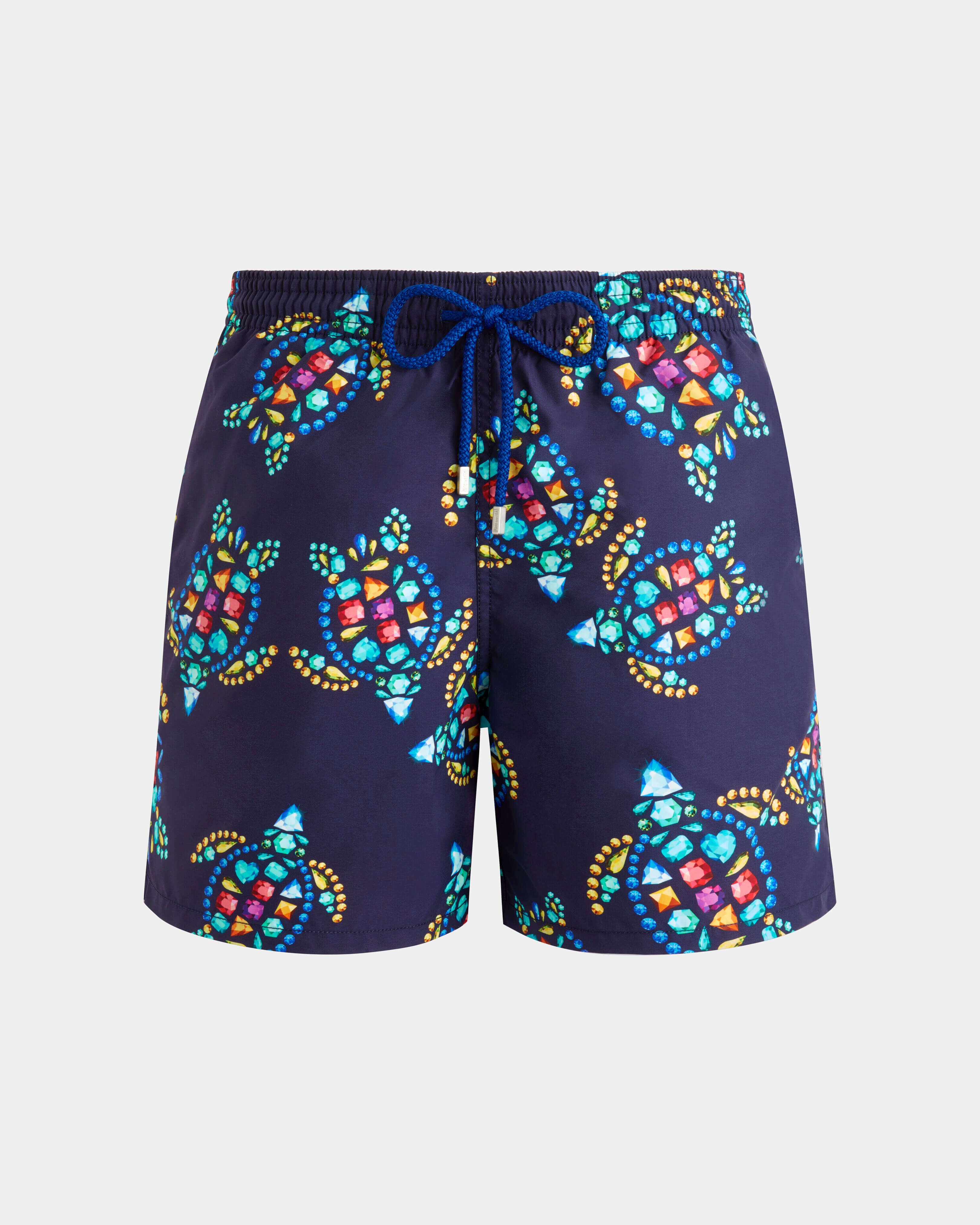 Men Swim Shorts Vendôme Turtles MIDNIGHT front view