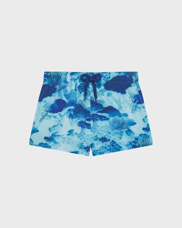 Vilebrequin - Girls Swim Shorts Coral Reef - Shorty - Gaya - Blue - Size 8