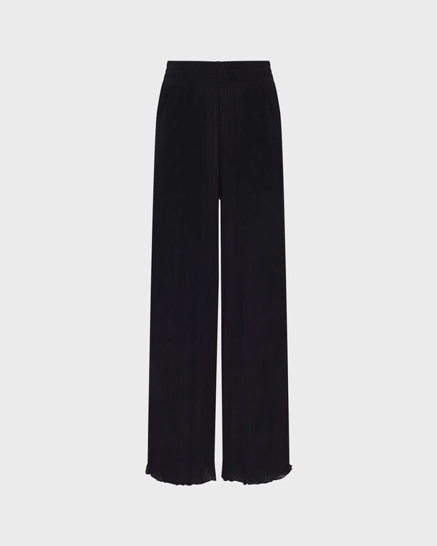 Vilebrequin - Women Tulle Wide-leg Pants Solid - Pant - Line - Black - Size XS