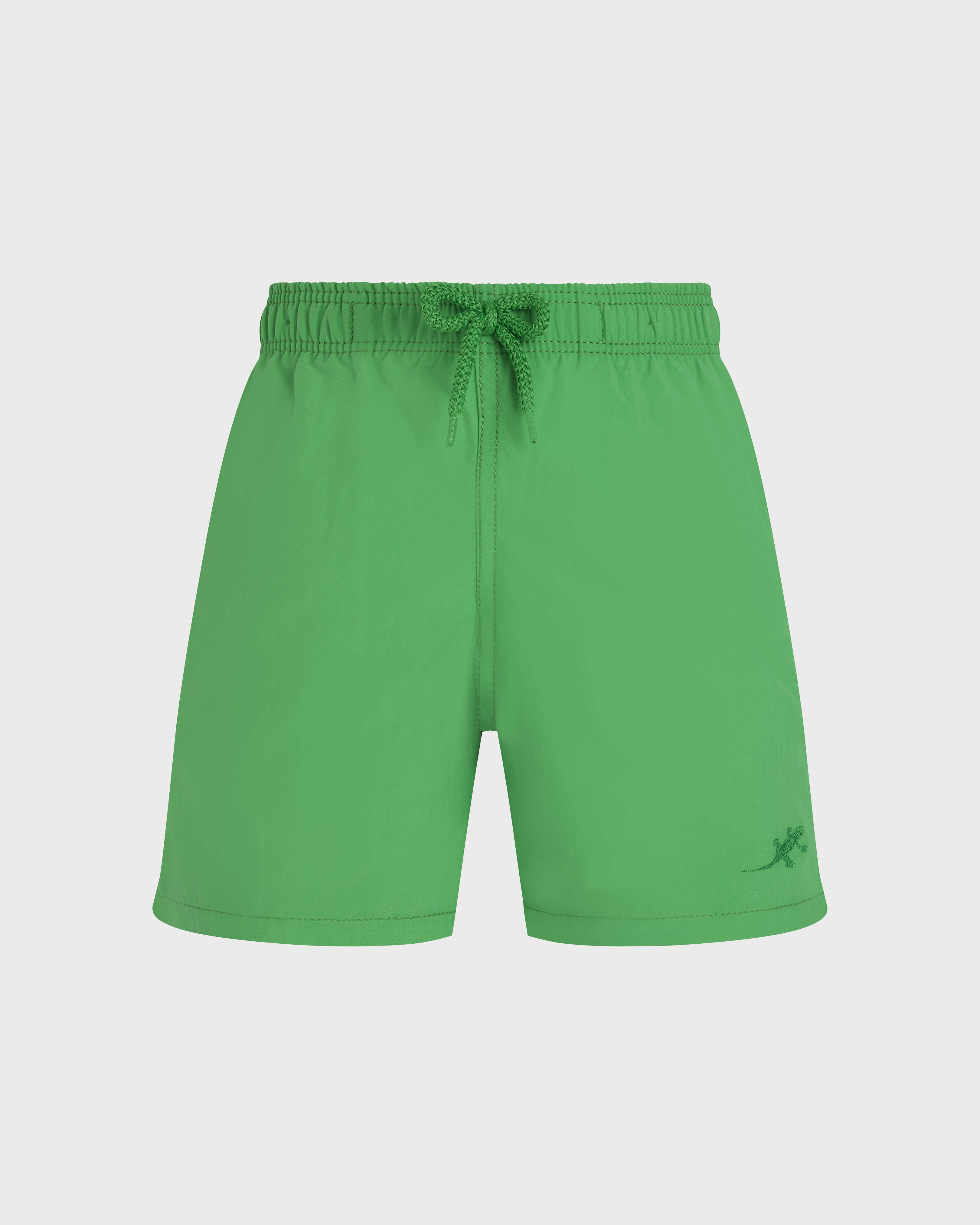 Boys Swim Shorts Water-reactive Mosaic Lizard LASER front view
