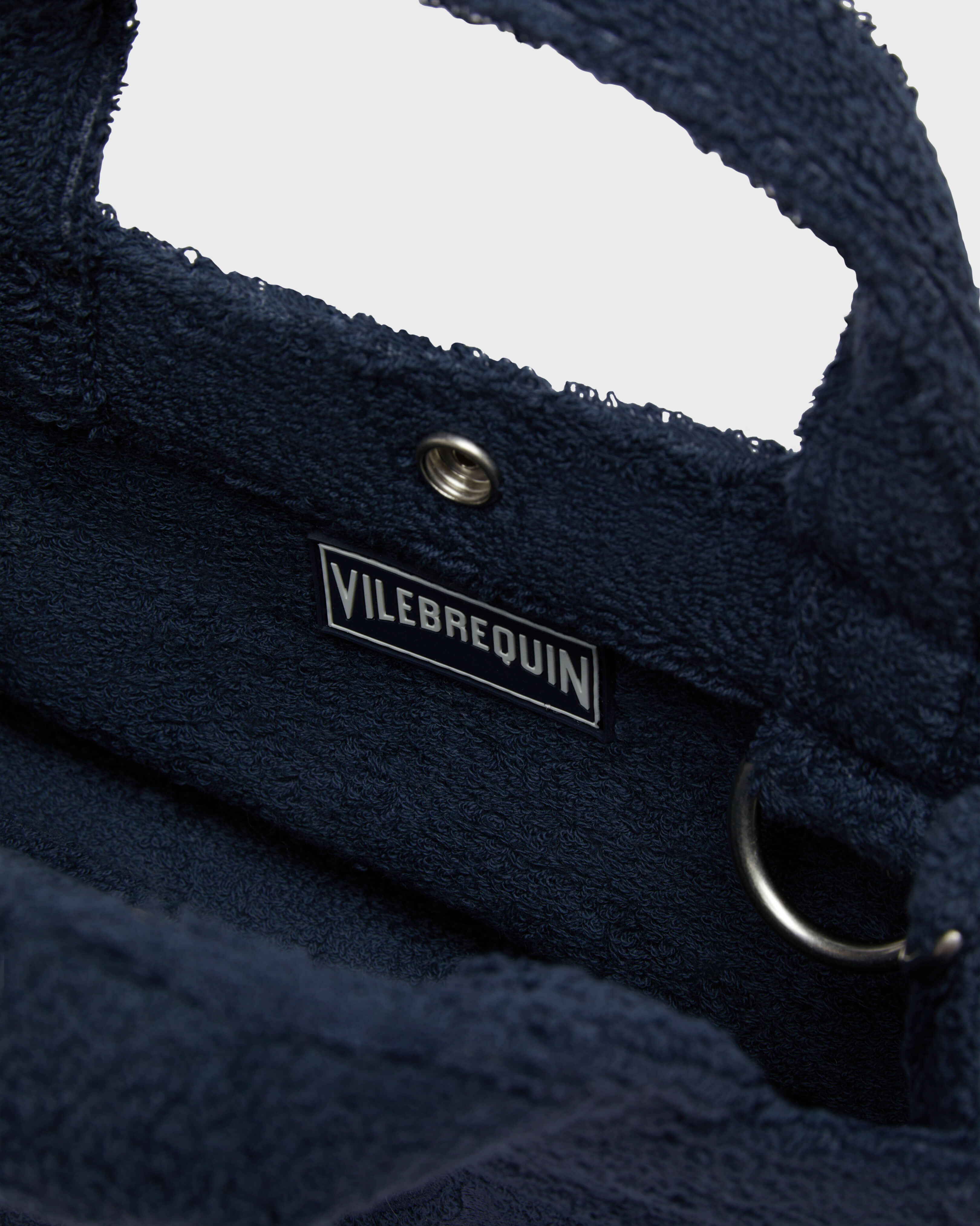 Unisex Mini Terry Bag Turtle NAVY look1 view