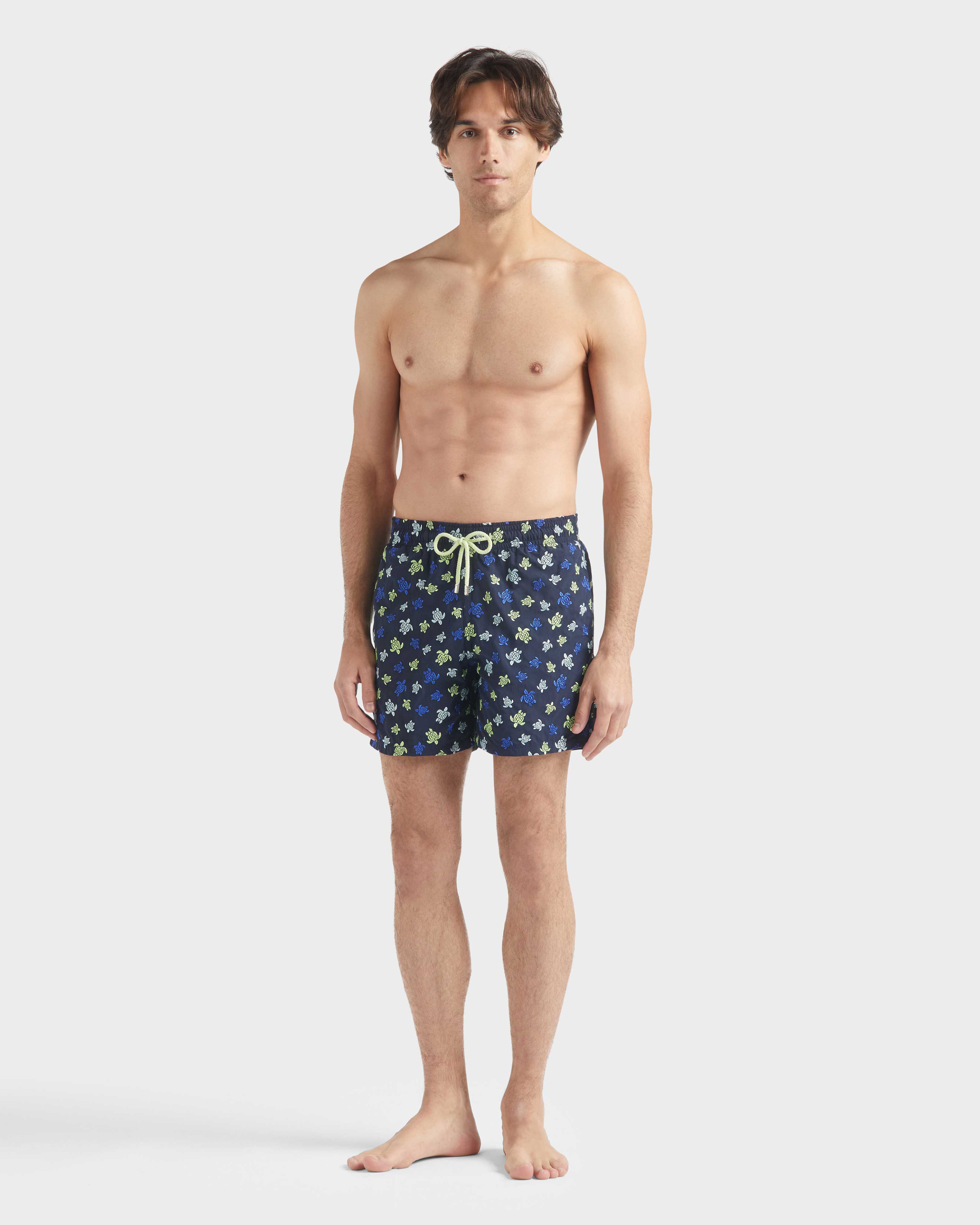 Bañador con bordado Ronde des Tortues para hombre - Edición limitada MARRAKECH frontworn view