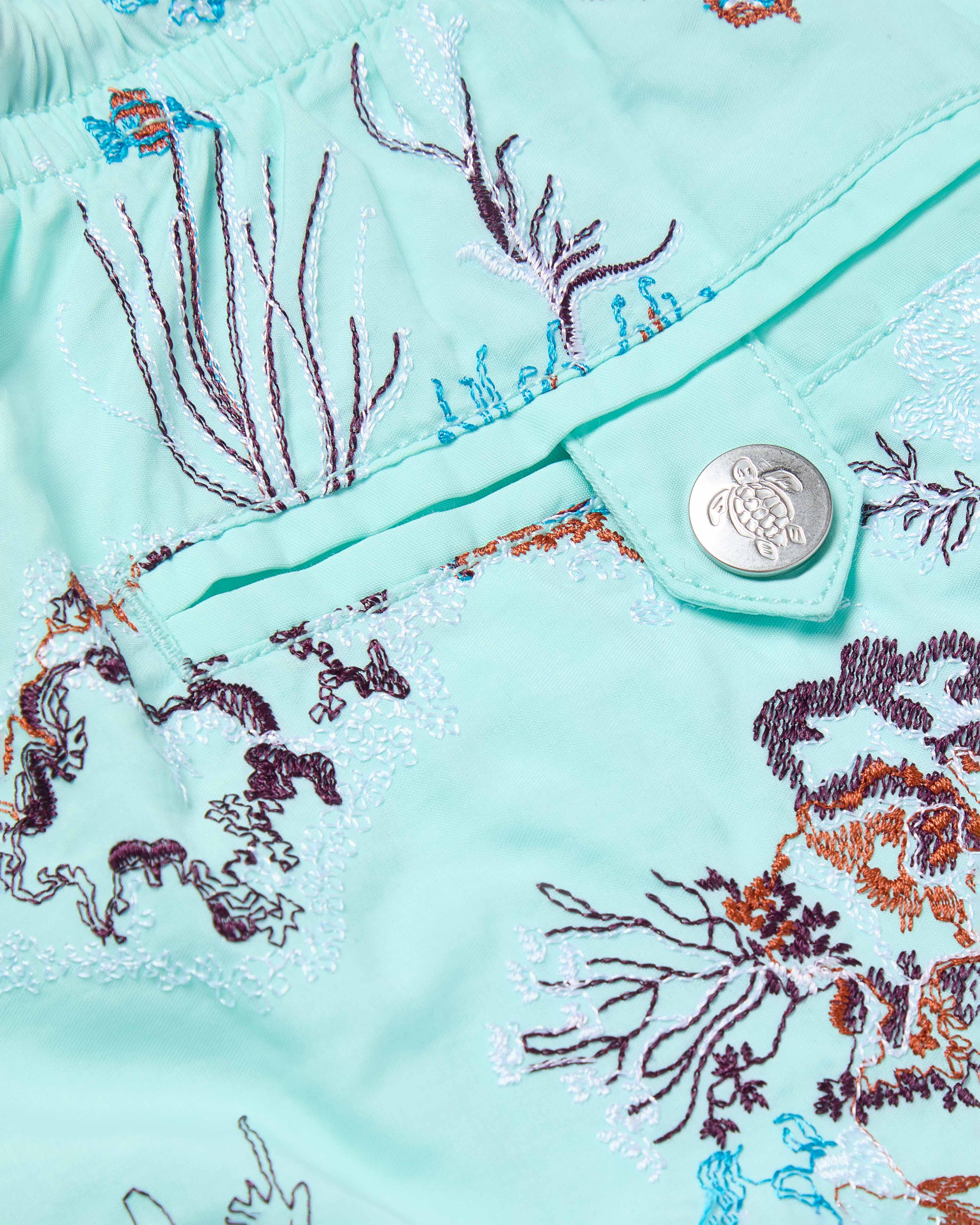 Pantaloncini mare uomo ricamati Coral Reef- Edizione limitata OXYGENE supp1 view