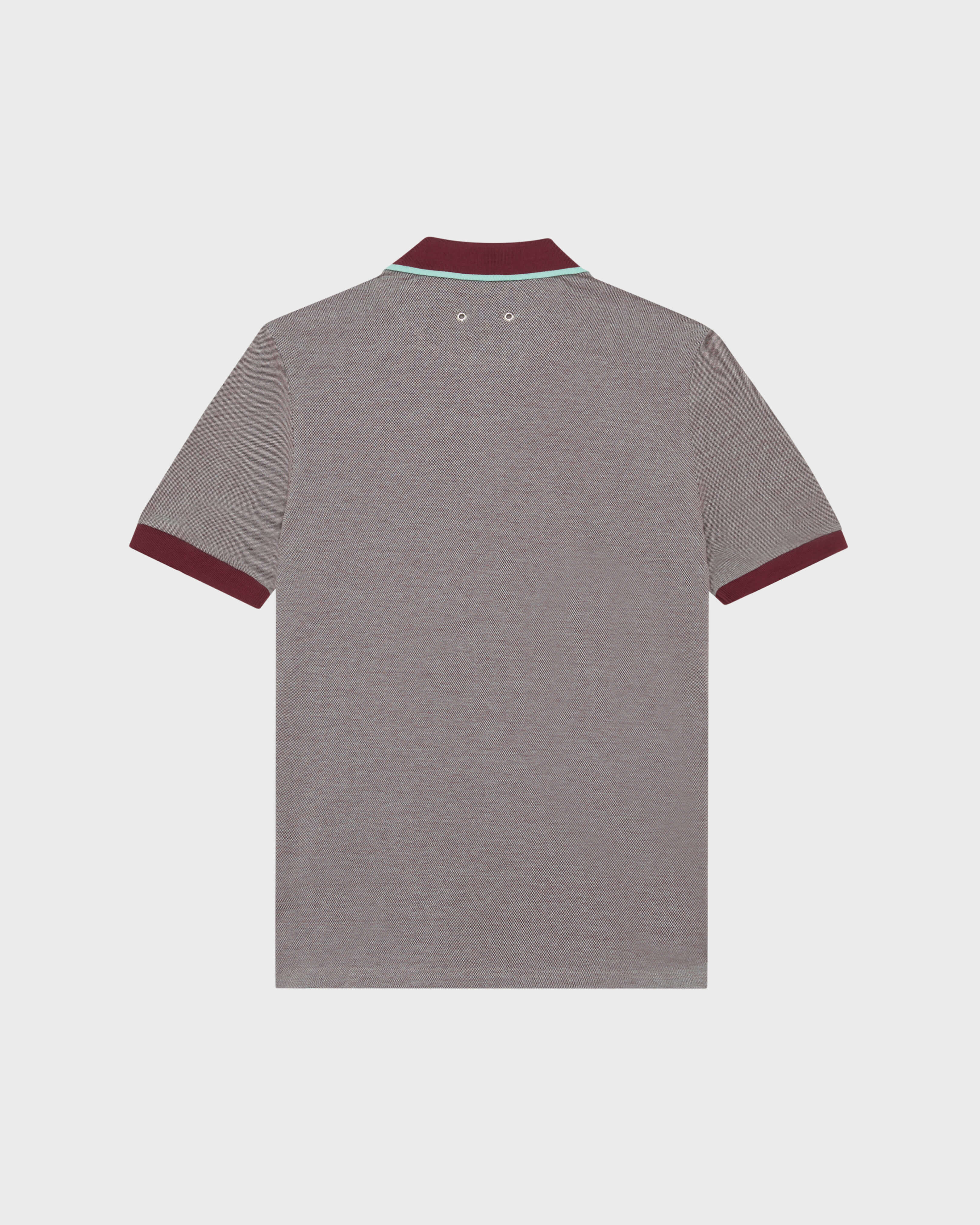 Men Organic Cotton Colour Changing Polo Shirt BACCHUS back view