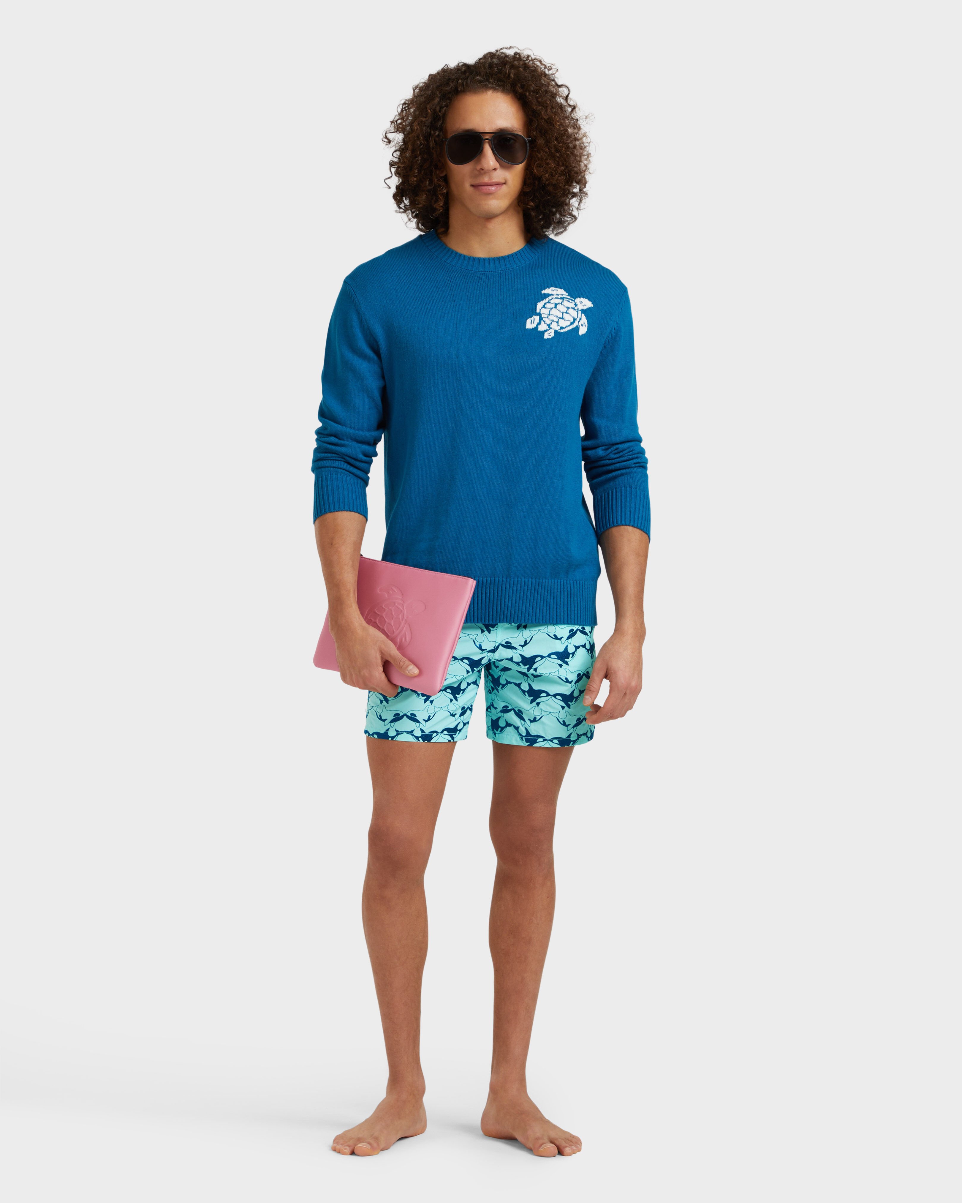 Men Swim Shorts Embroidered Orcas - Limited Edition BLUE NOTE supp1 view