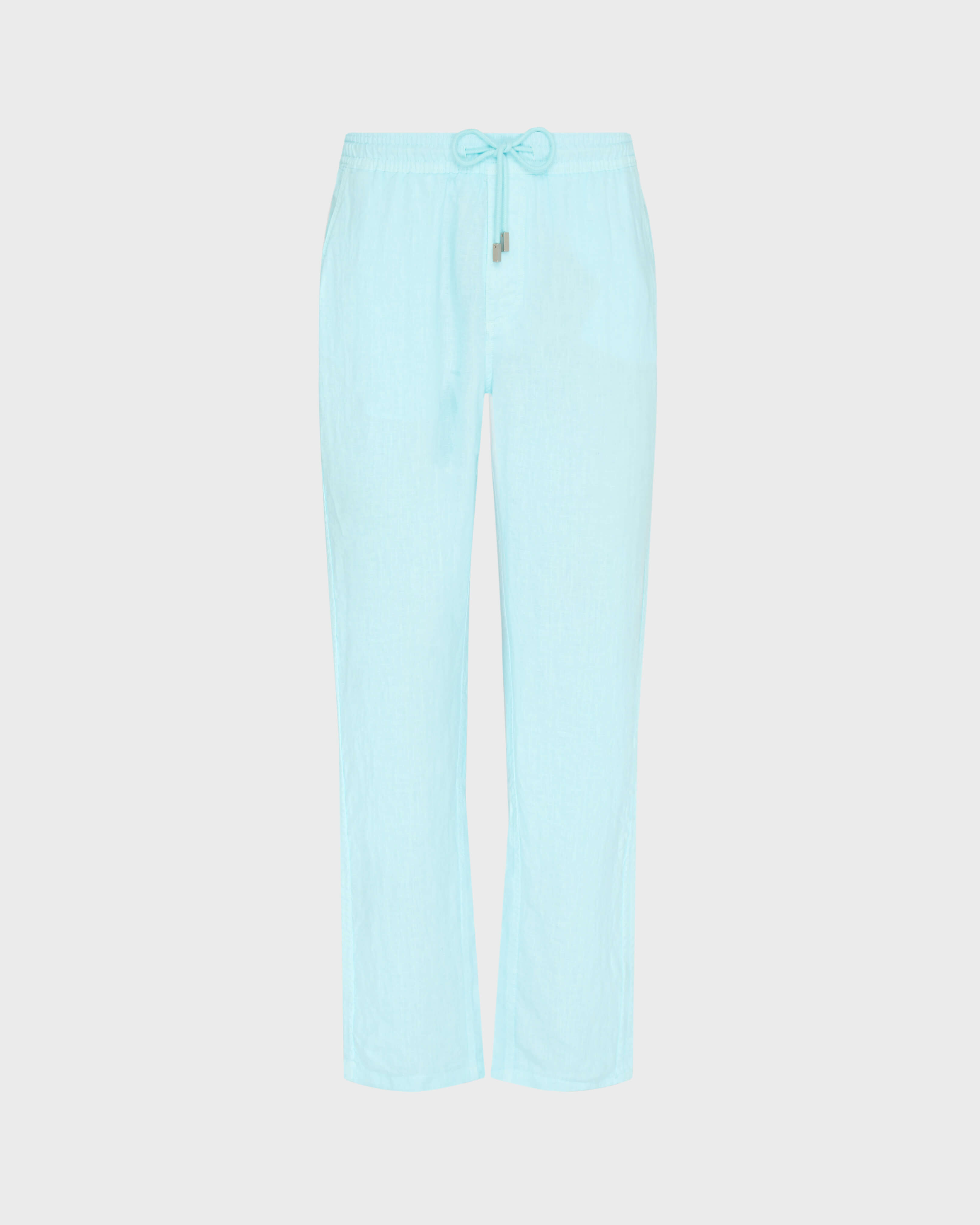 Solid weite Leinenhose für Herren OXYGENE front view