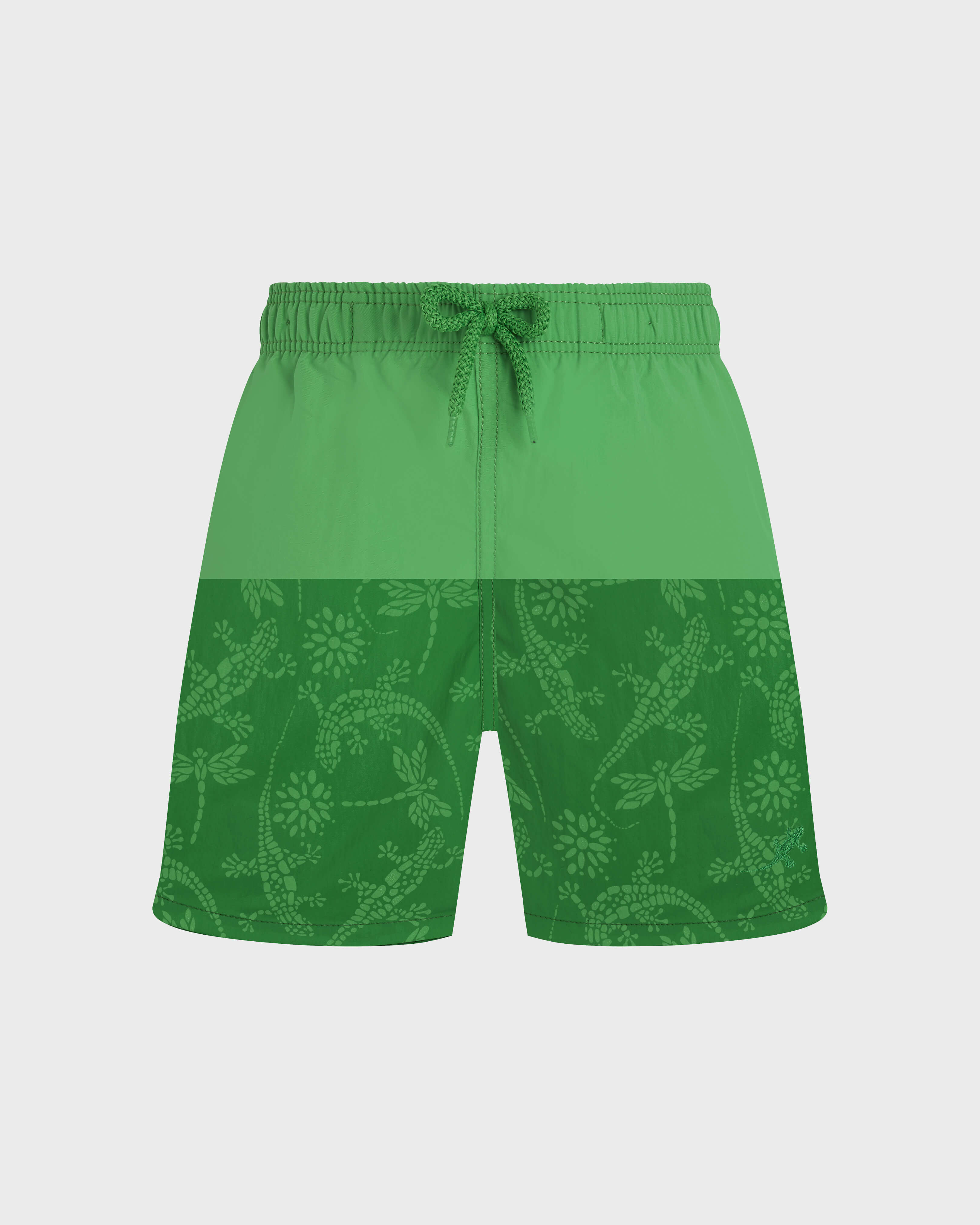 Boys Swim Shorts Water-reactive Mosaic Lizard LASER supp1 view