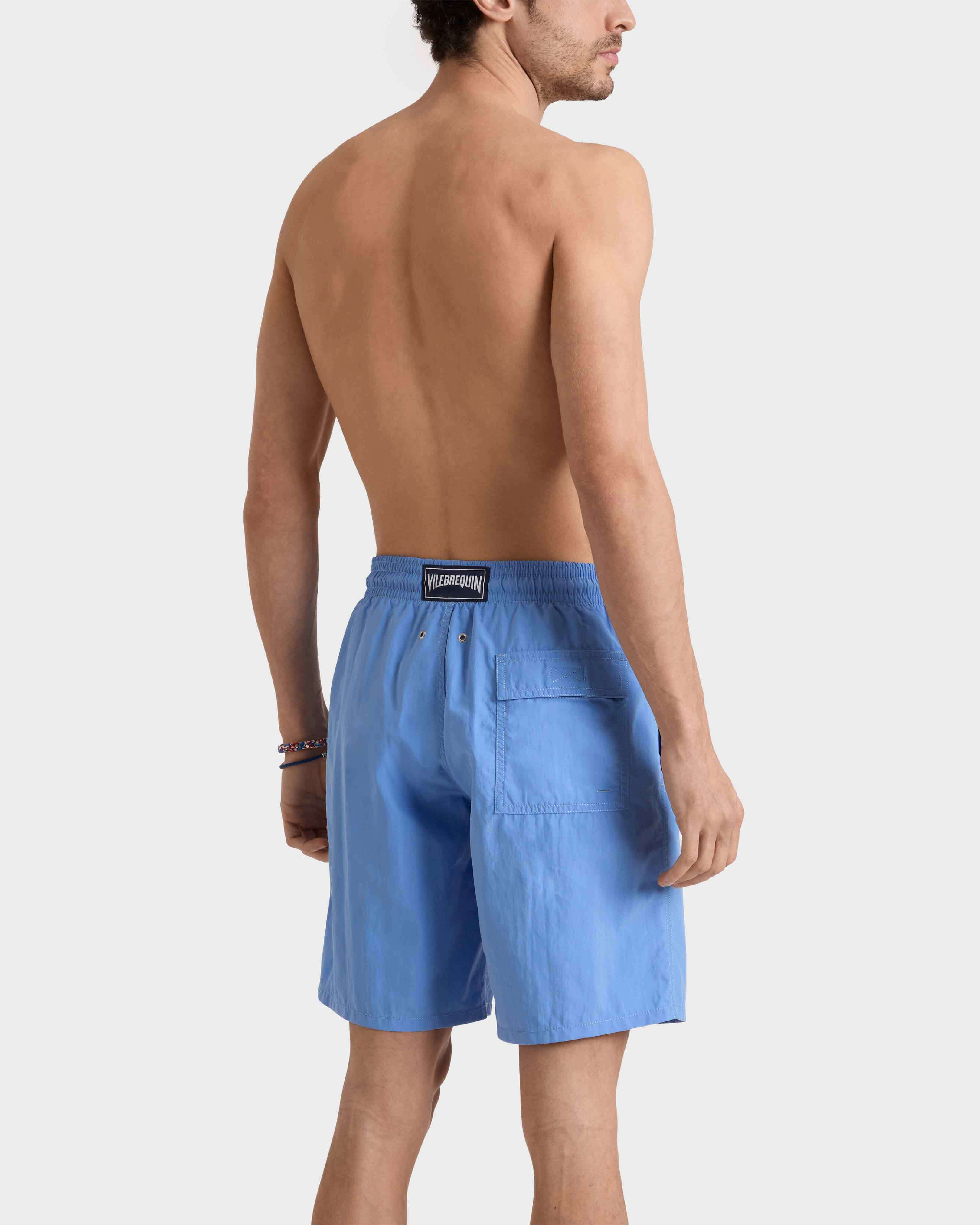 Mit Wasser reagierende, lange Starlettes Badeshorts für Herren TRINIDAD backworn view