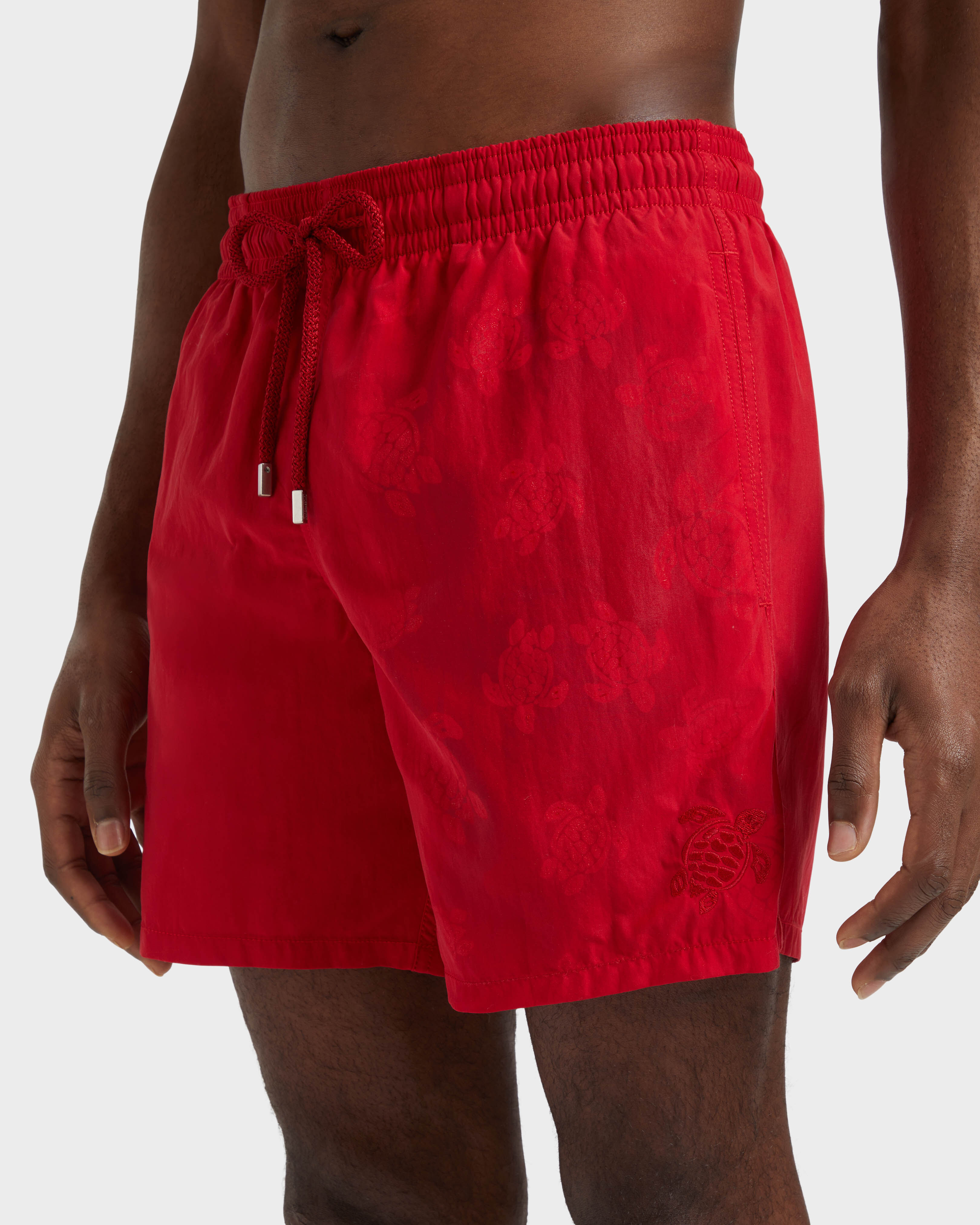 Men Swim Shorts Water-reactive Ronde Des Tortues LIPSTICK supp2 view
