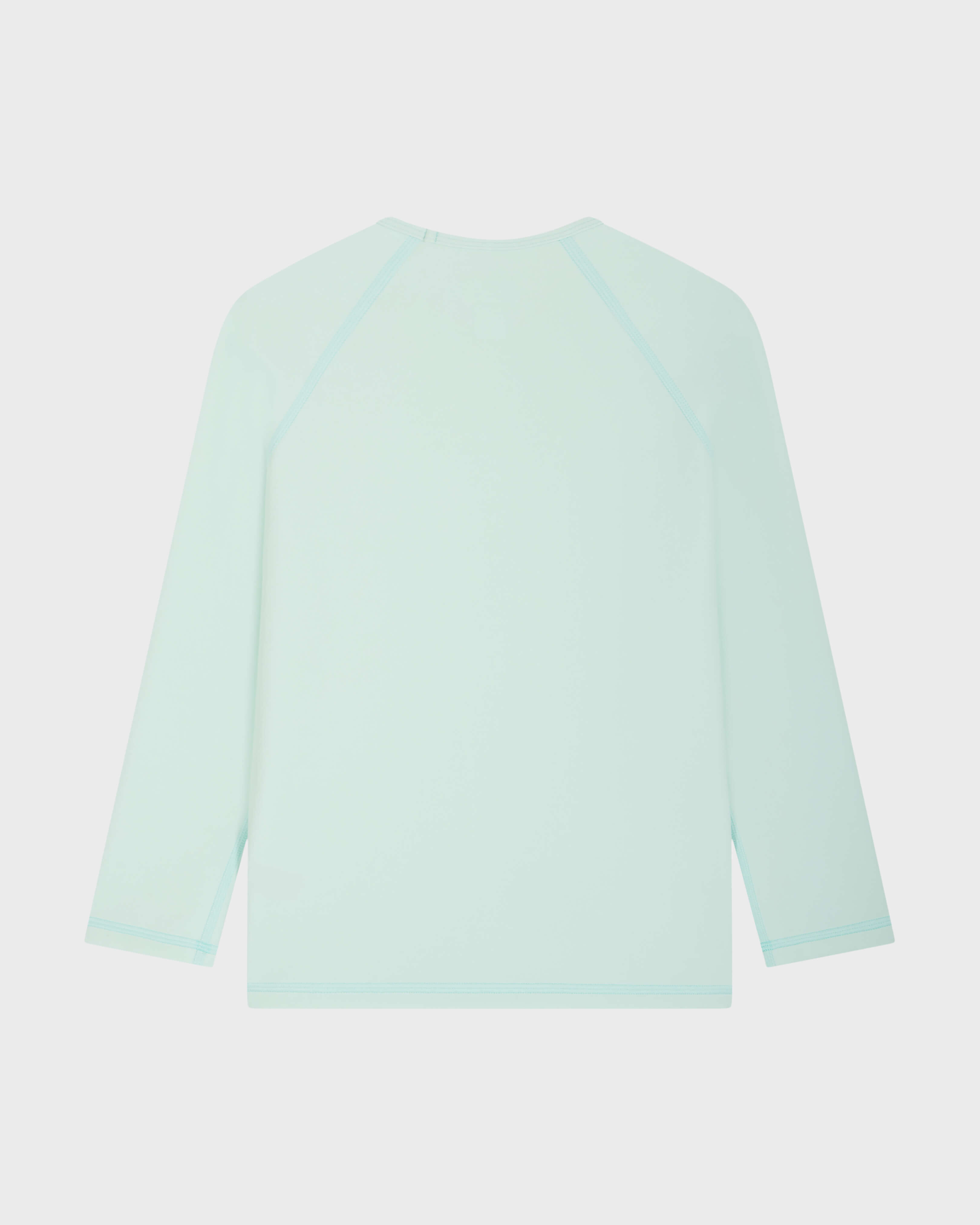 Boys Long Sleeves Rashguard Solid BLUE NOTE back view