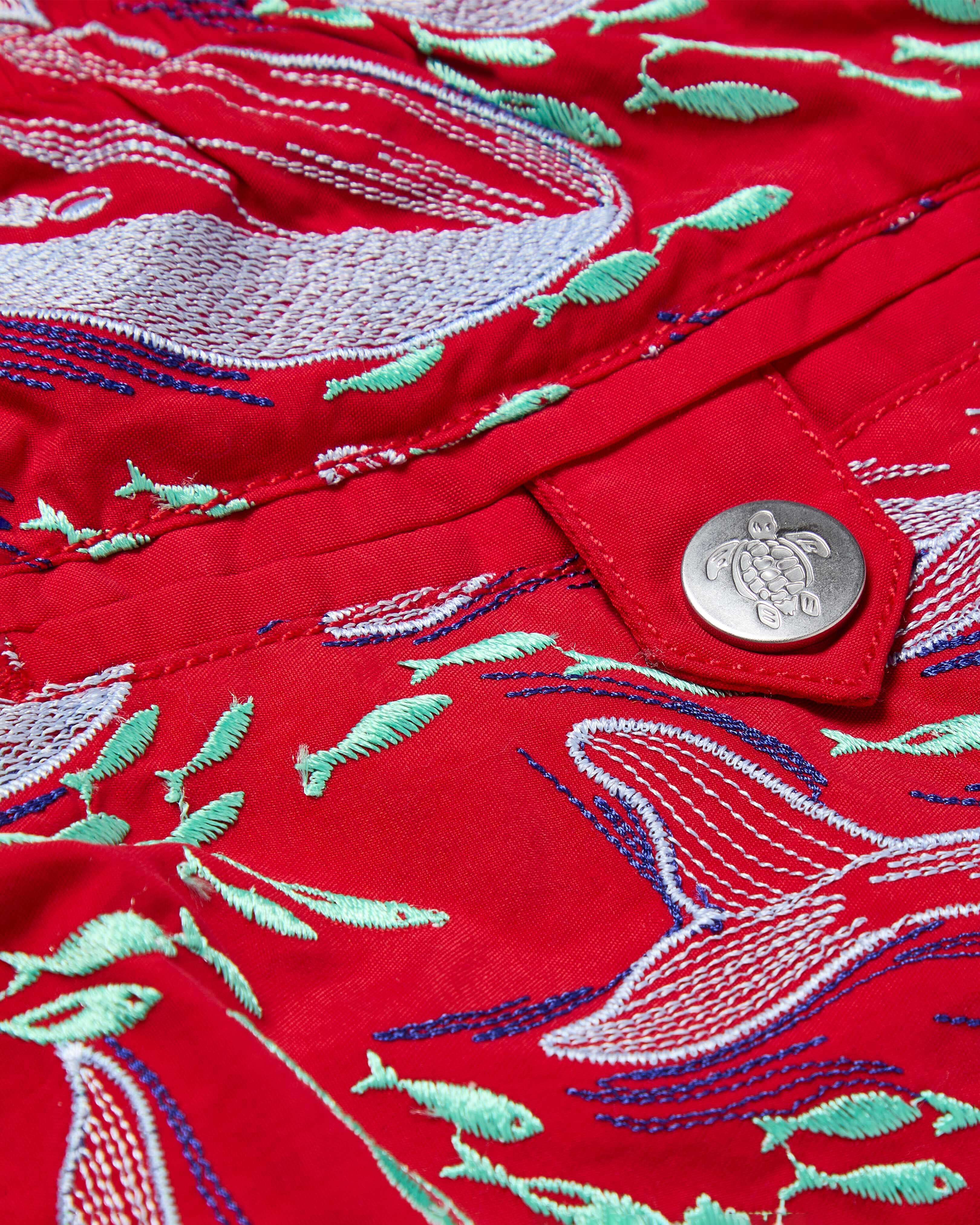 Bañador con bordado Whales Offset para hombre - Edición limitada LIPSTICK supp1 view