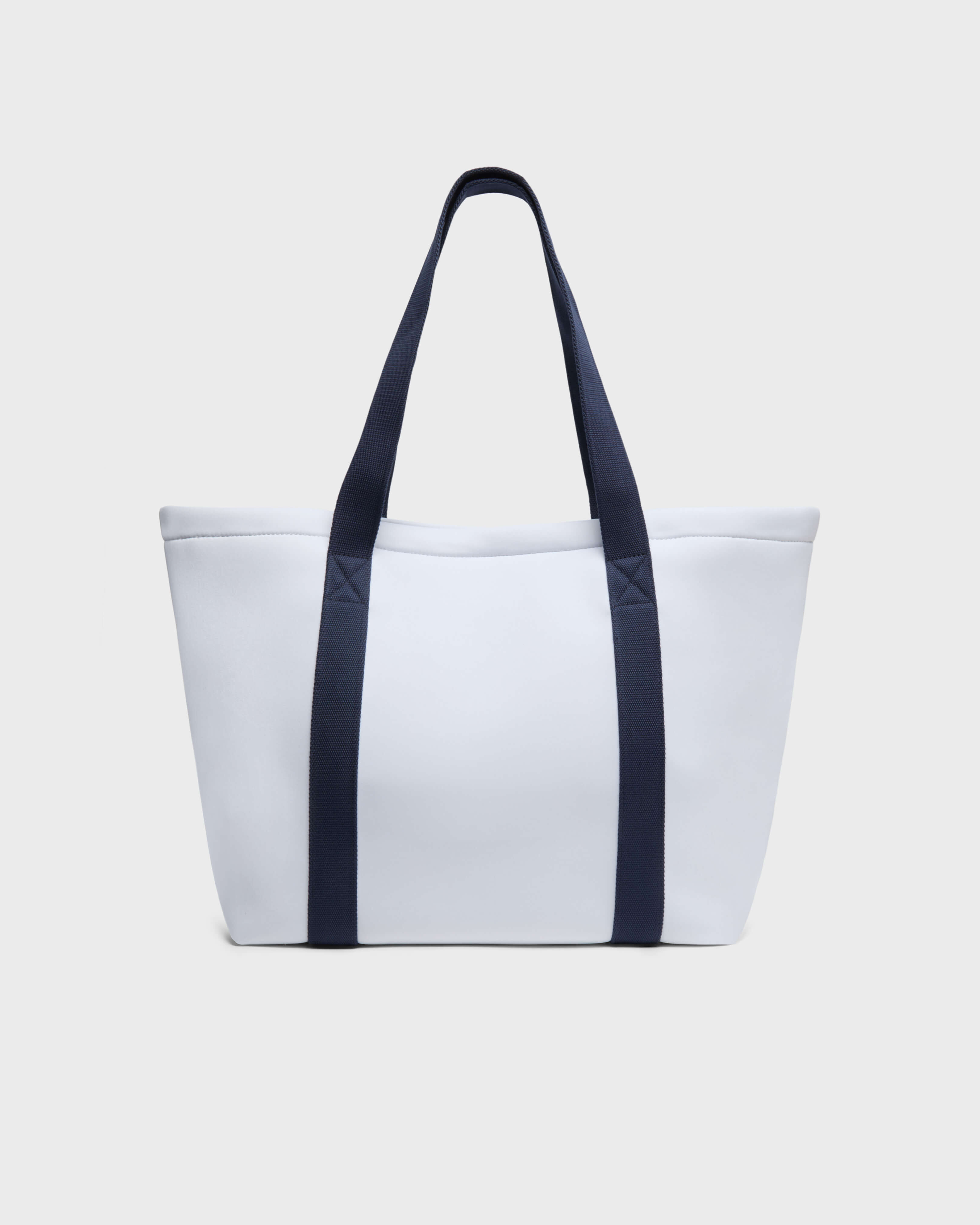 Solid Strandtasche aus Neopren WEISS back view