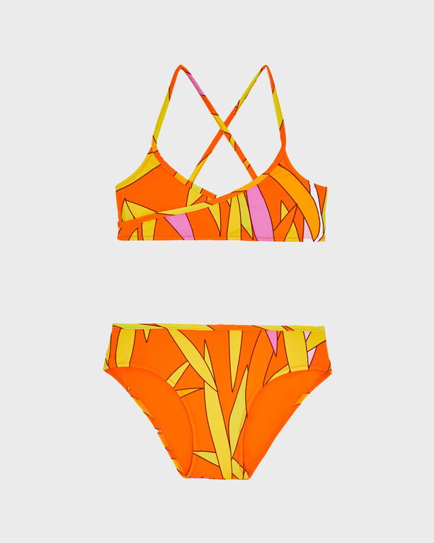 Vilebrequin - Madrague Bikini-set Für Mädchen - Bademode - Gigi - Orange - Größe 10 Vilebrequin - Madrague Bikini-set Für Mädchen - Bademode - Gigi - Orange - Größe 10