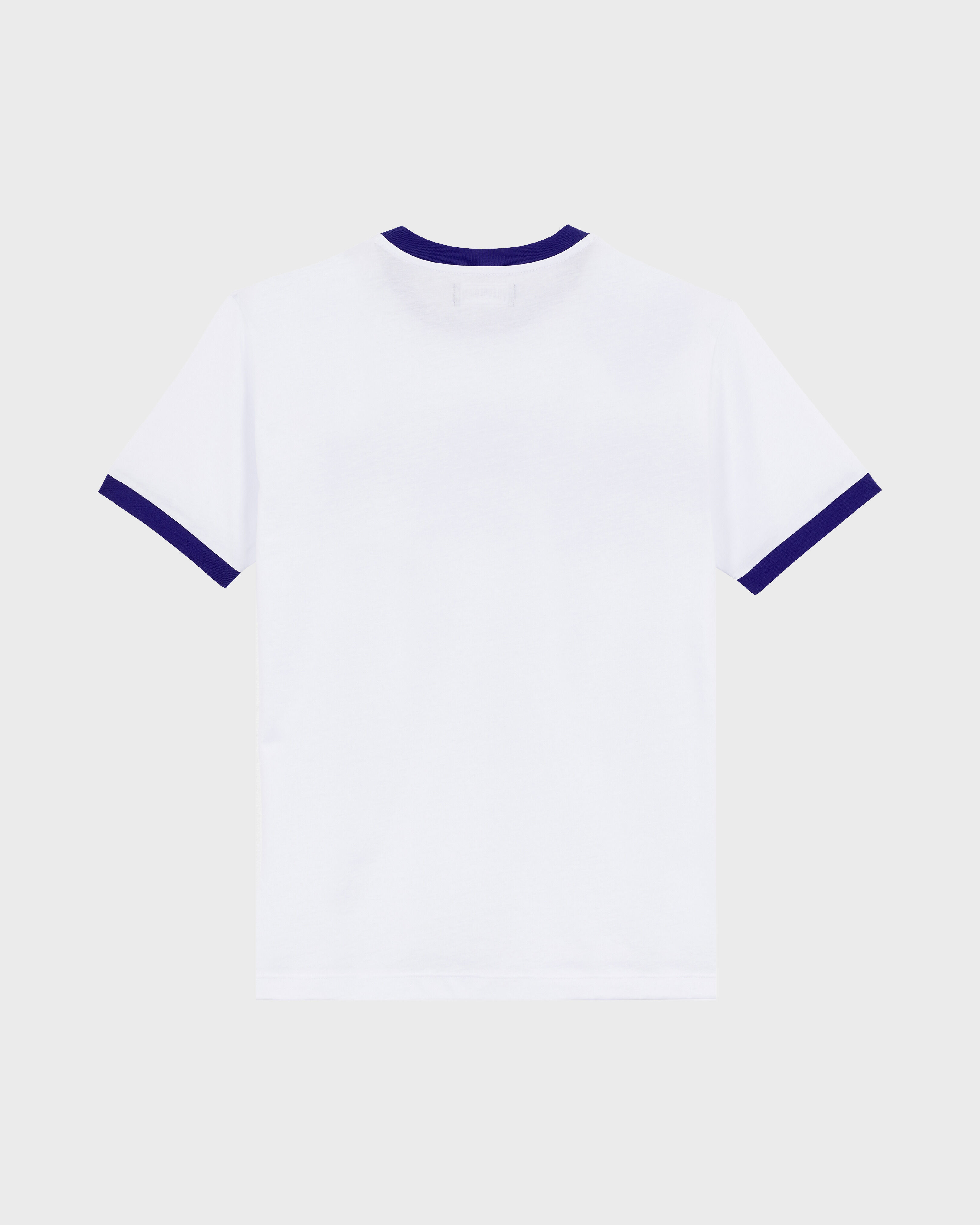 Men Cotton Light Jersey T-shirt Bicolor Logo MARRAKECH back view