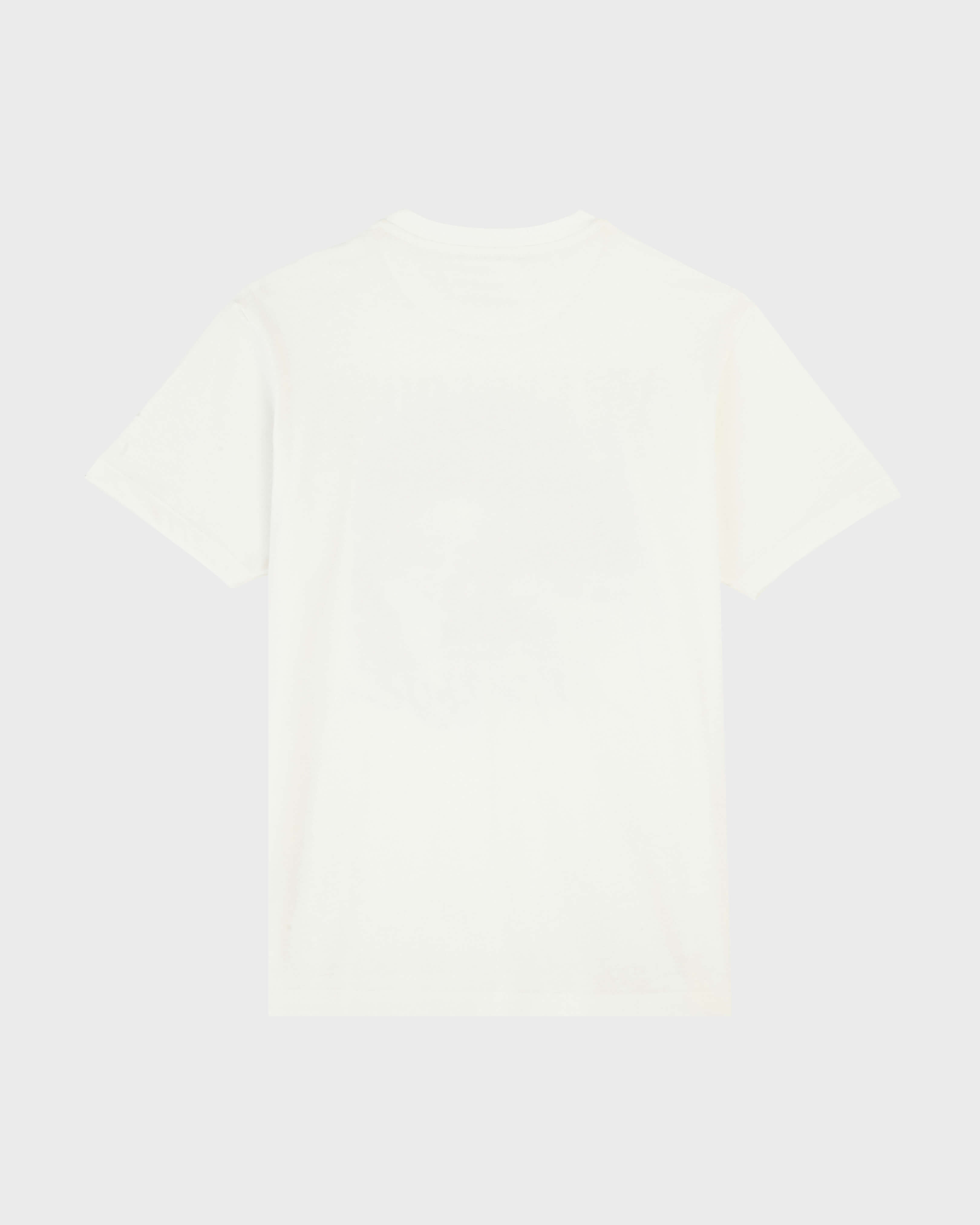 Wave on VBQ Beach T-Shirt aus Baumwolle für Herren OFF WHITE back view