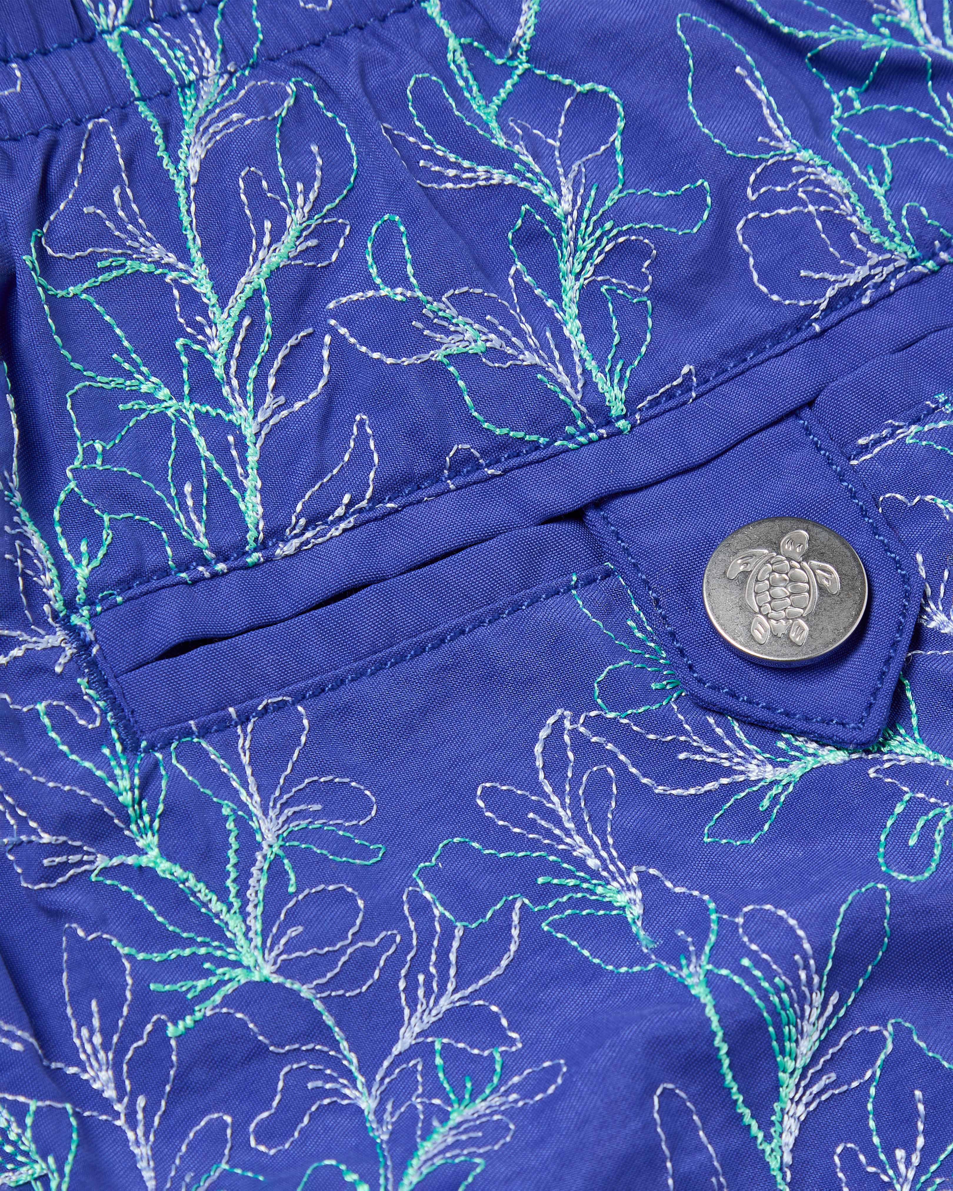 Men Embroidered Swim Trunks X-Ray Seaweed - Limited Edition VERSAILLES supp1 view