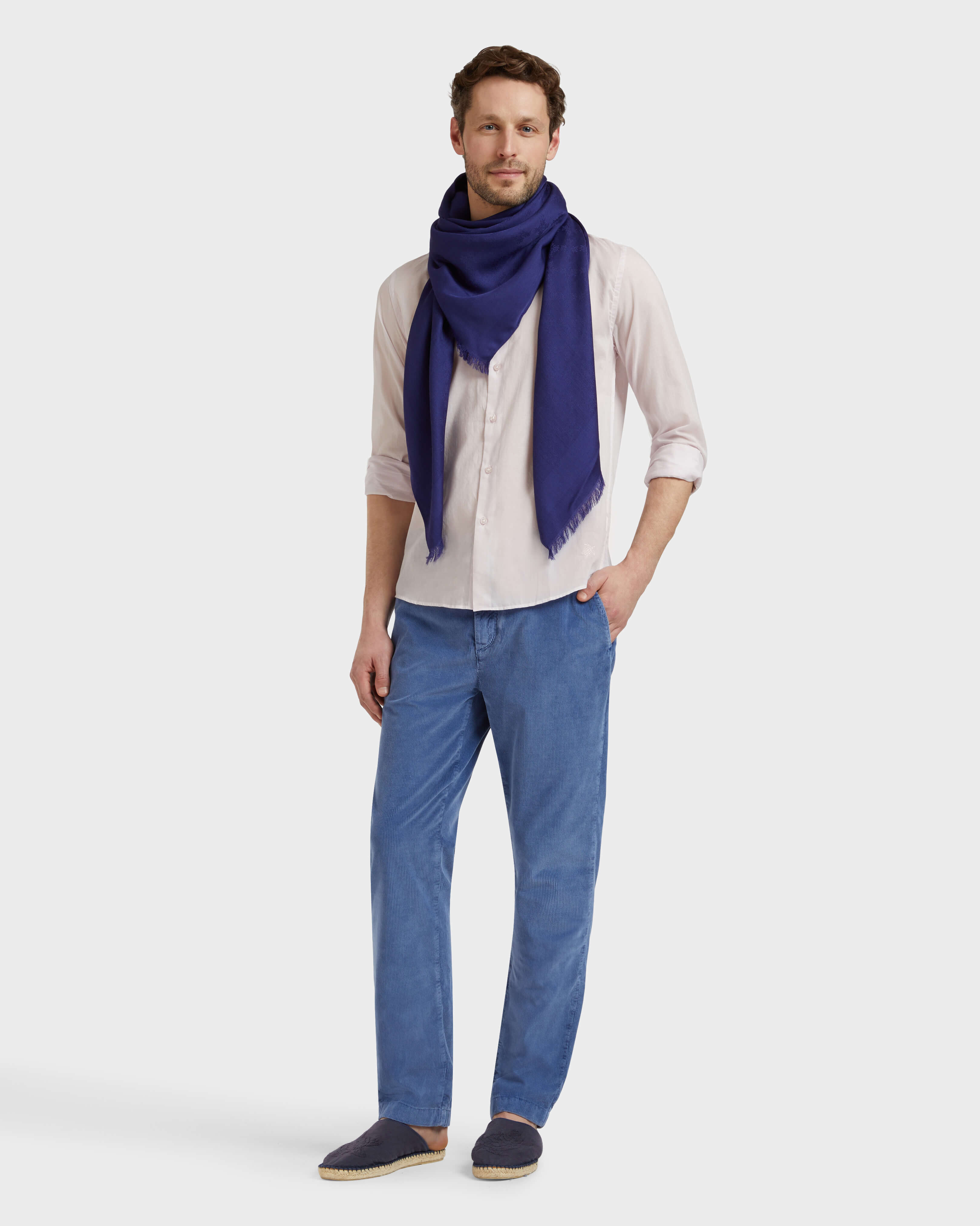 Men Elastic Waist Pants Velvet MARRAKECH supp1 view