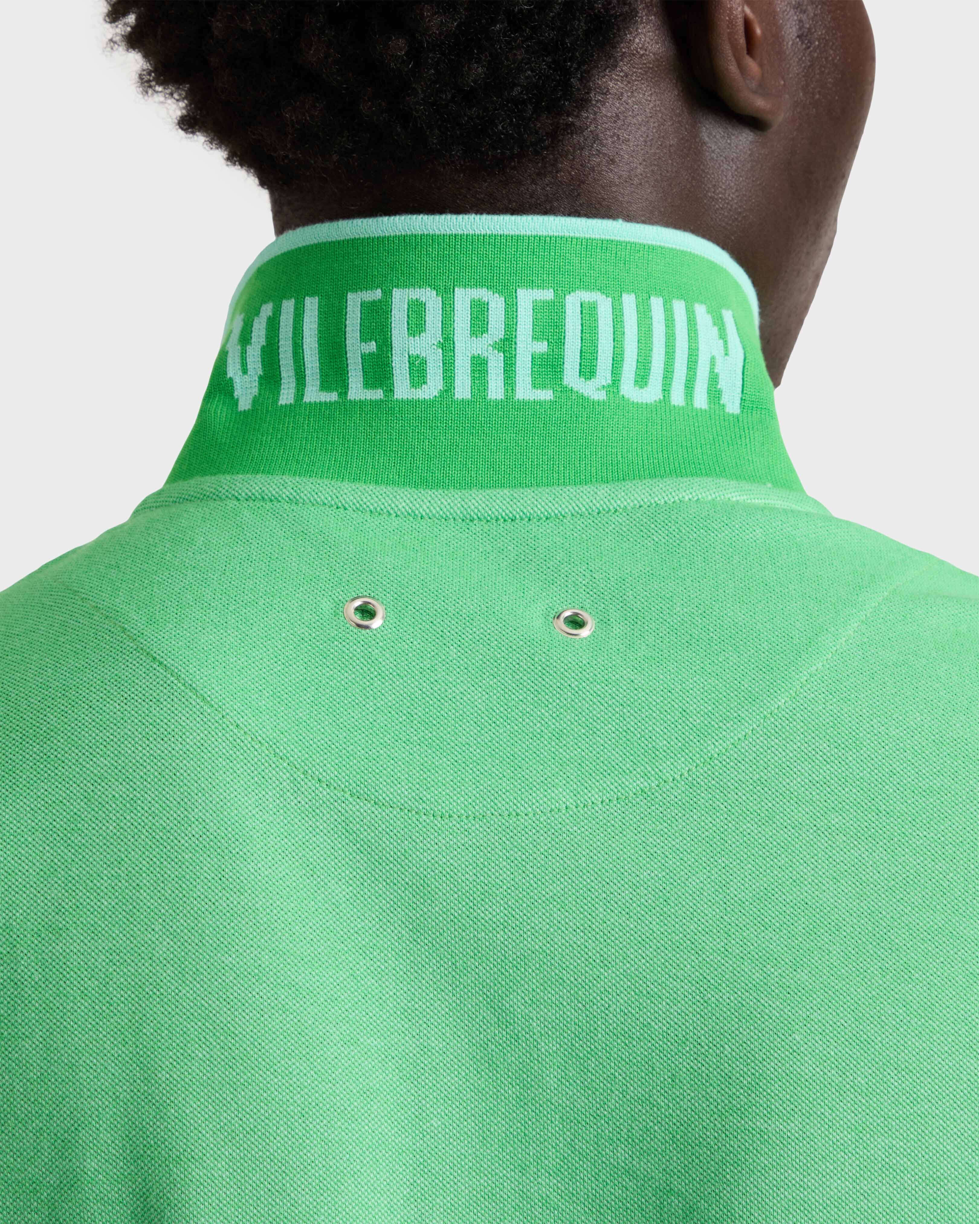 Men Cotton Polo Solid CARIBBEAN supp1 view
