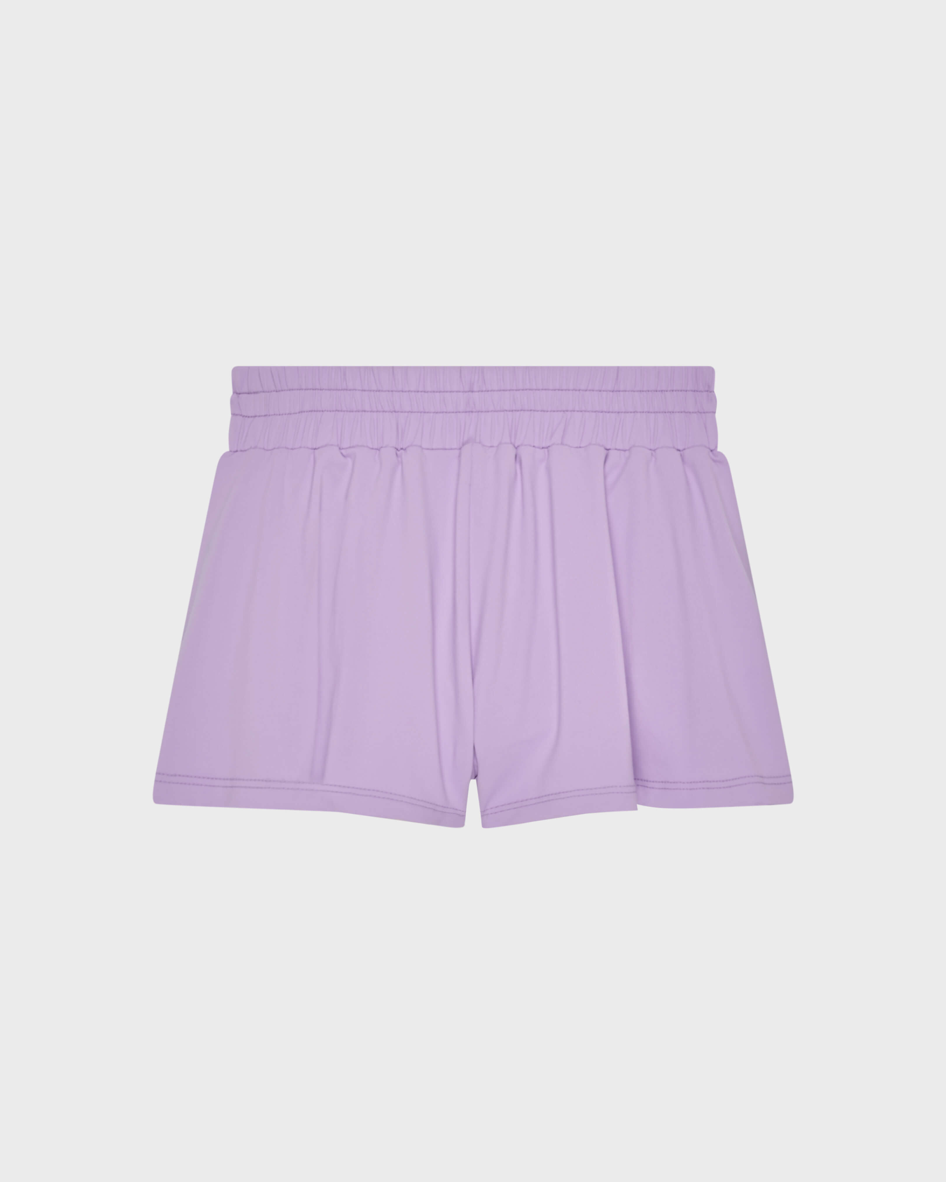 Pantalón corto de baño de color liso para niña FLEUR back view