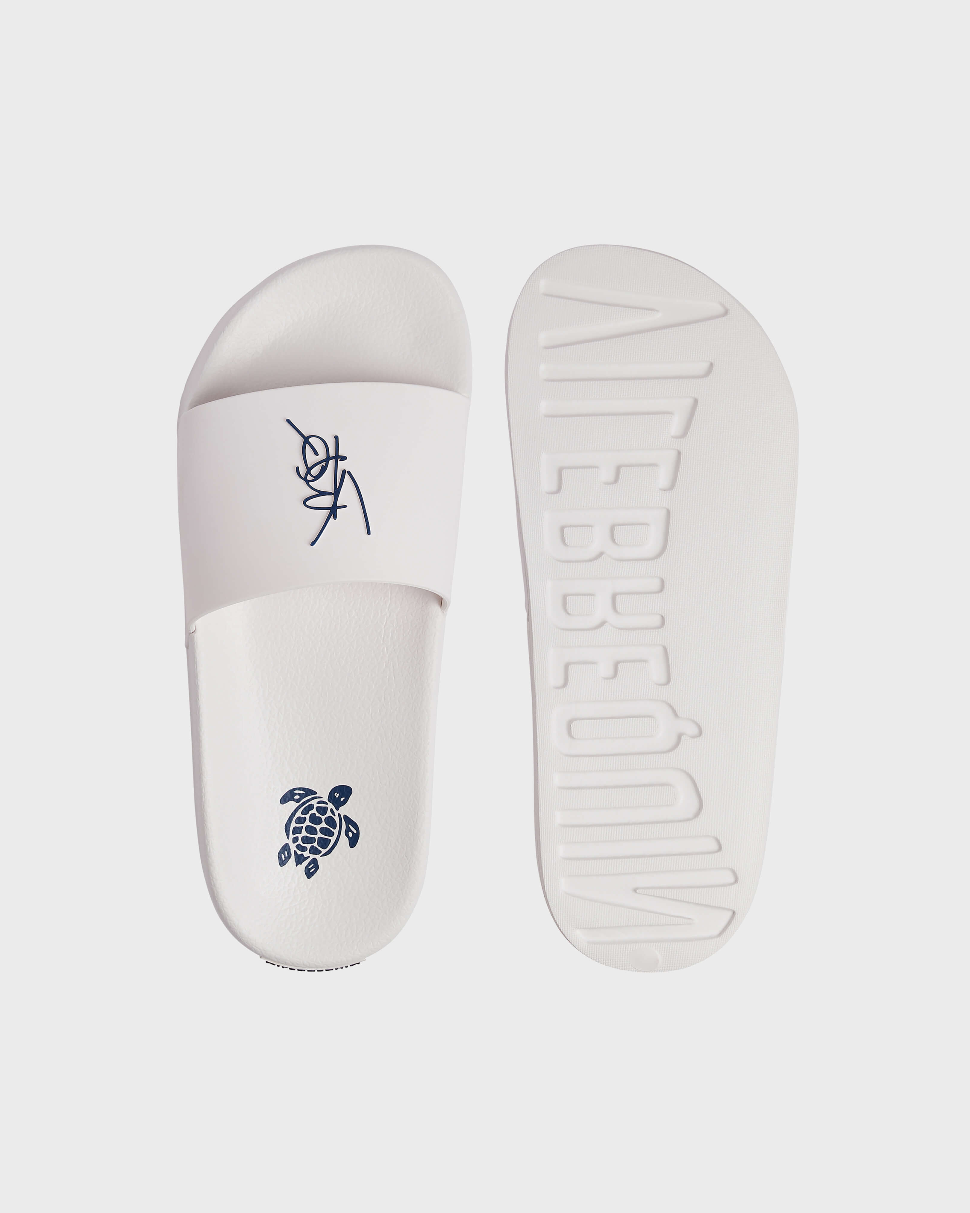 Calzado con estampado VBQ Line unisex BLANCO front view