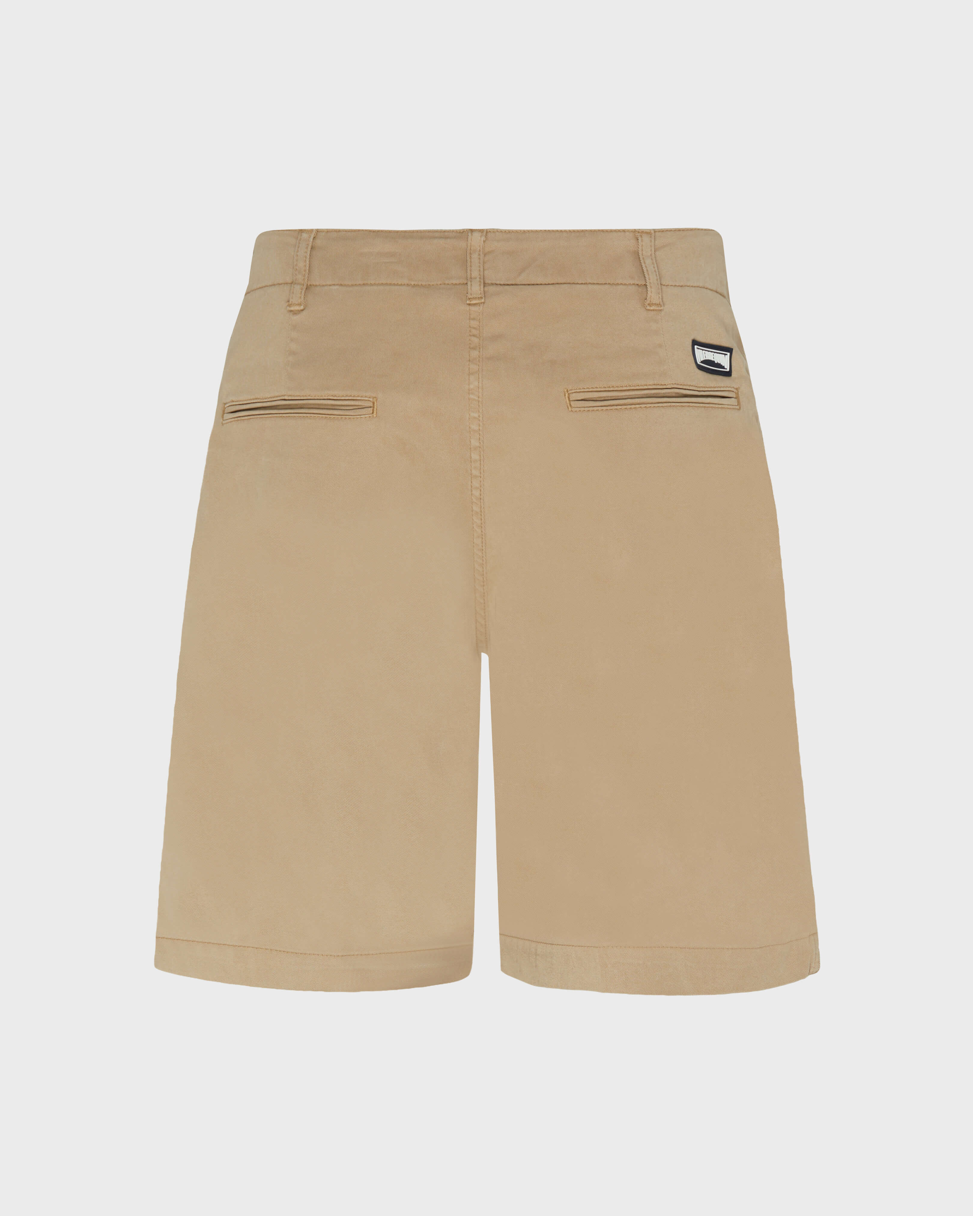 Men Tencel Gabardine Bermuda Shorts KRAFT back view