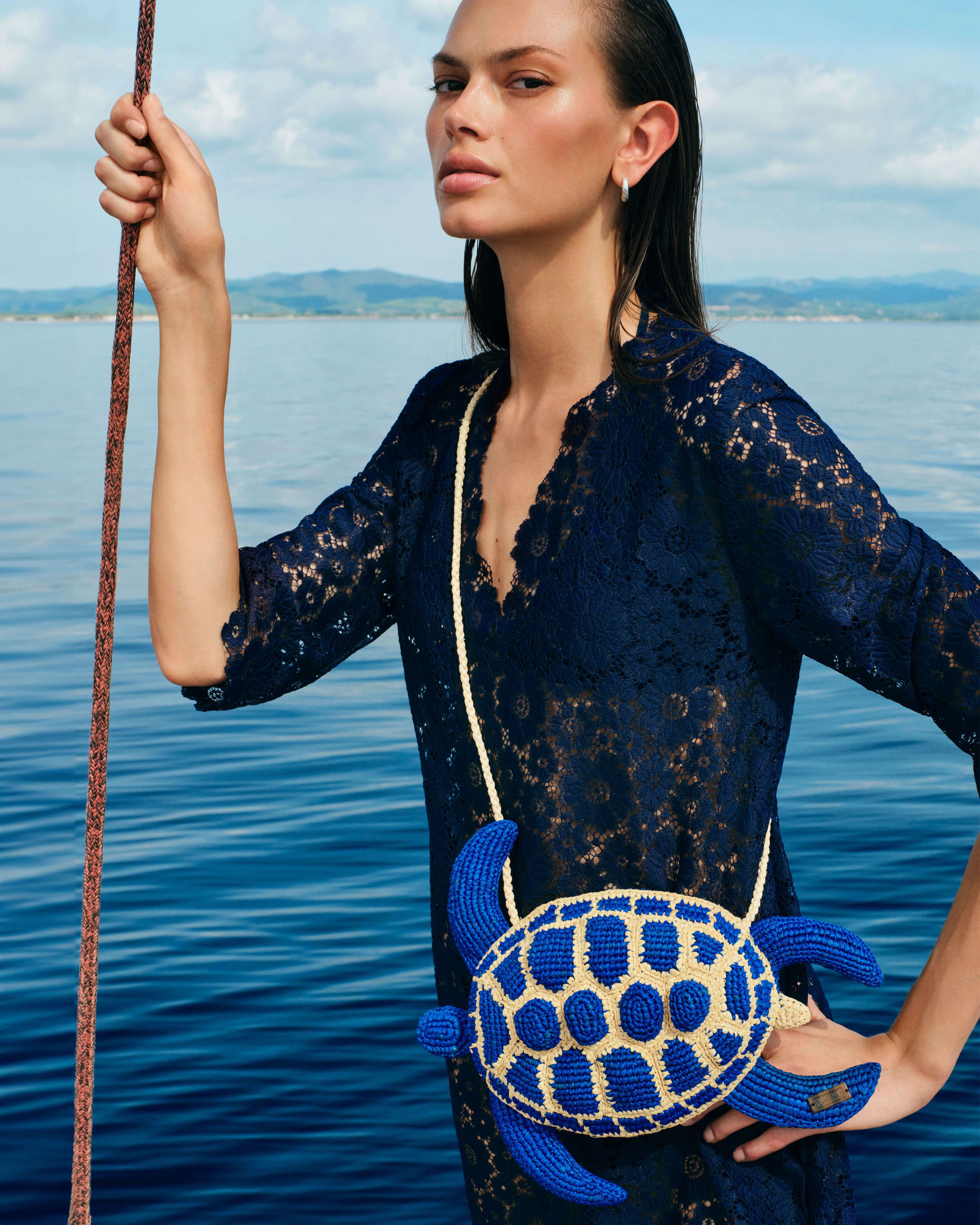 Women Tortue Raffia Handbag - Limited Collection MARRAKECH lifestyle view