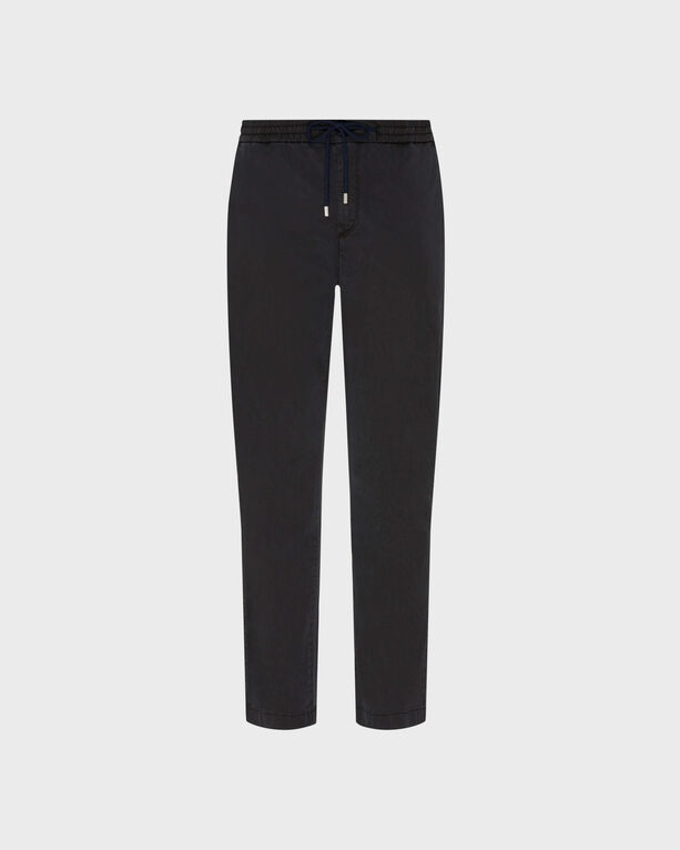 Vilebrequin - Hose Aus Tencel-satin Mit Elastischem Bund Für Herren - Jeanshose - Clemence - Schwarz - Größe 34