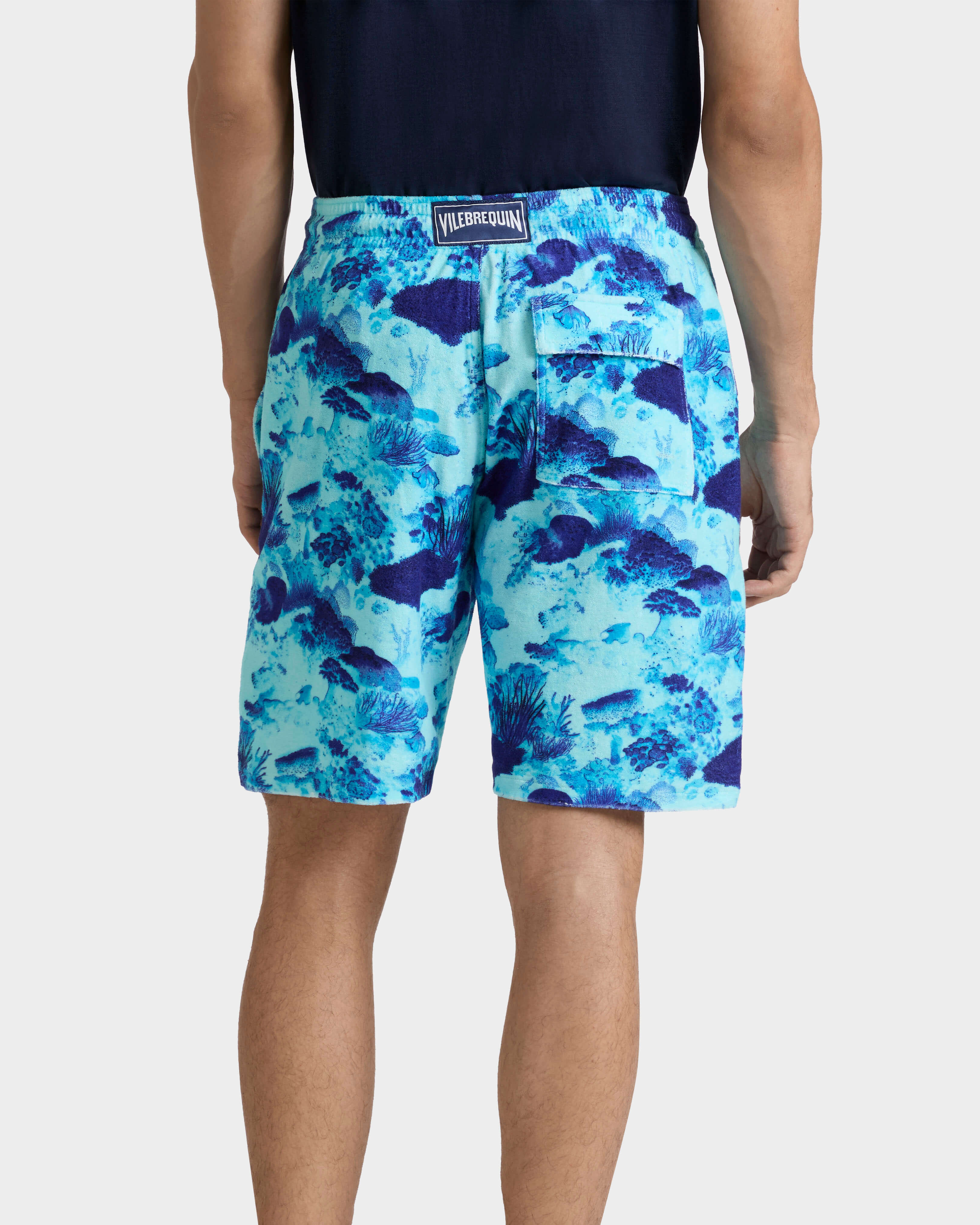 Bermuda en éponge homme Coral Reef OXYGENE backworn view