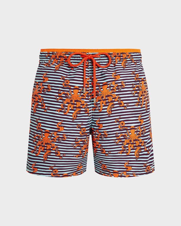 Vilebrequin - Men Bicolor Swim Shorts Octopus