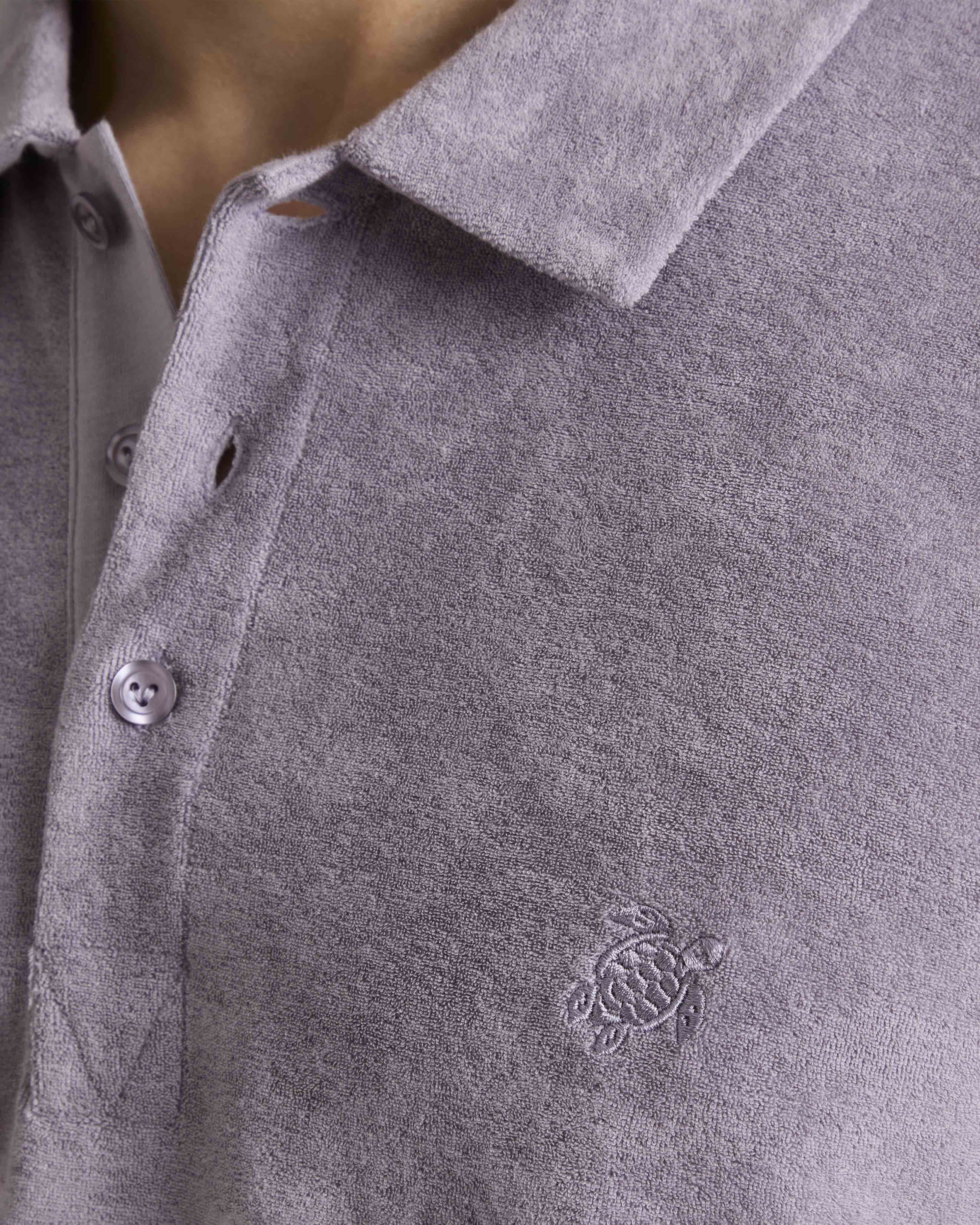 Solid Frottee-Polohemd für Herren OURAGAN supp1 view