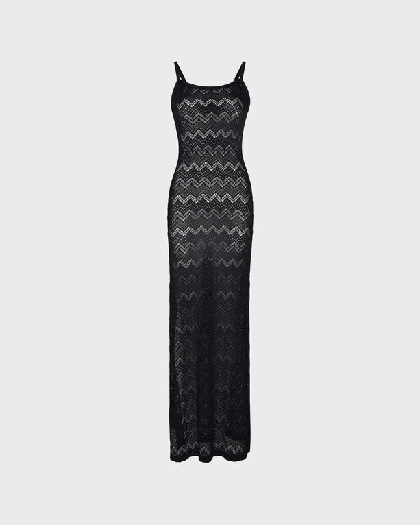 Vilebrequin Women Long Mesh Dress In Black