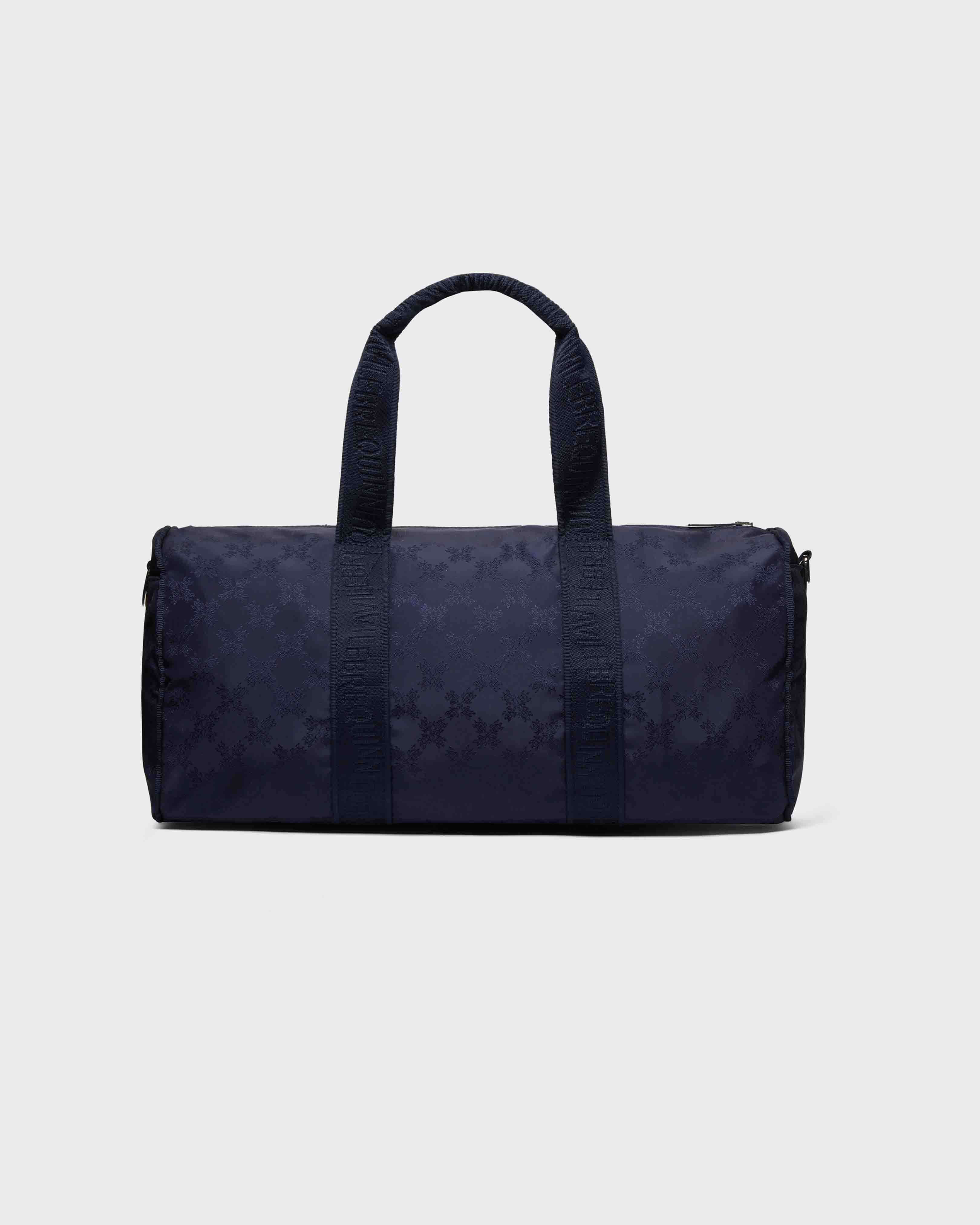 Travel Bag 48H Turtle Monogram NAVY back view