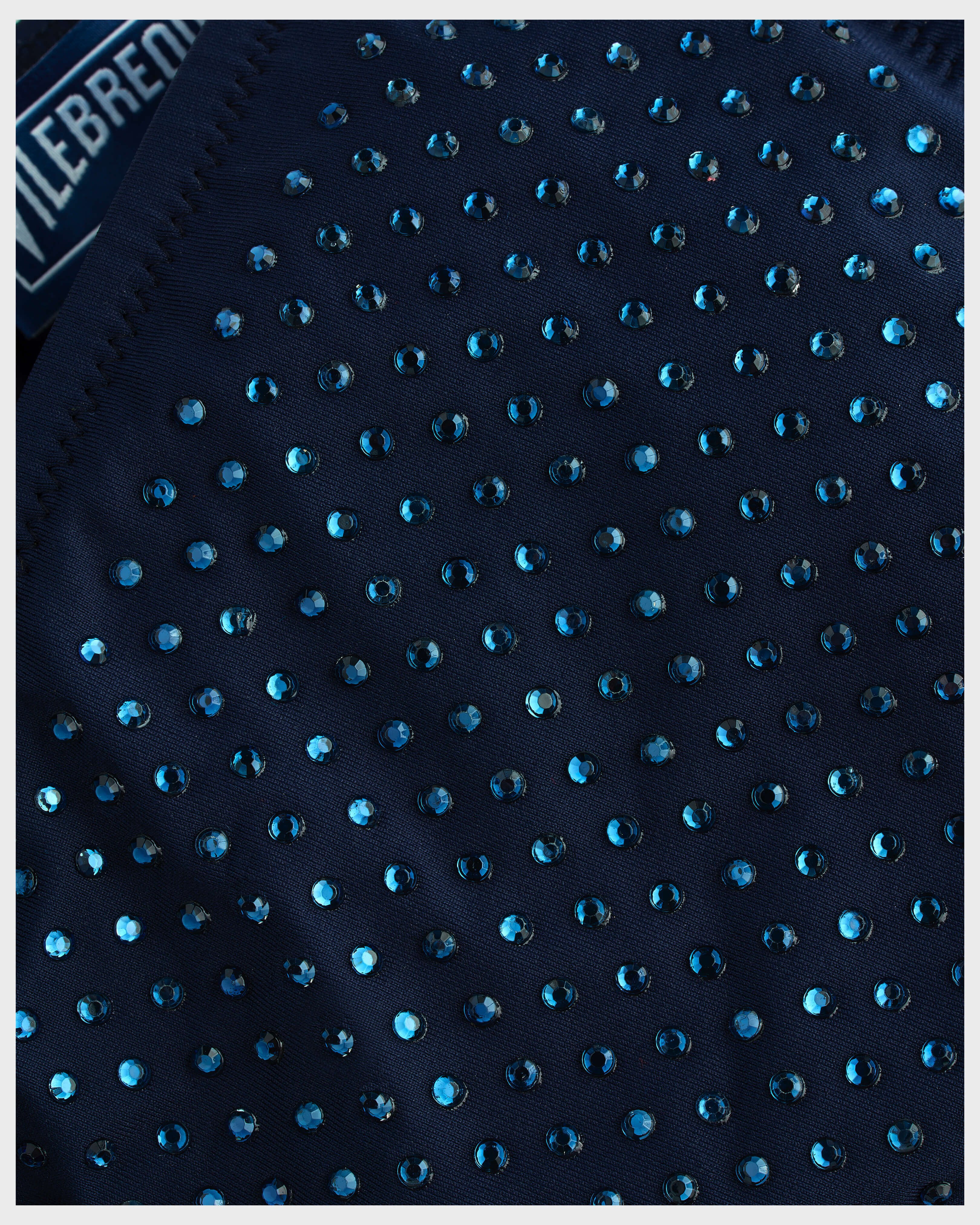 Women Mini brief Bikini Bottom Strass NAVY supp1 view