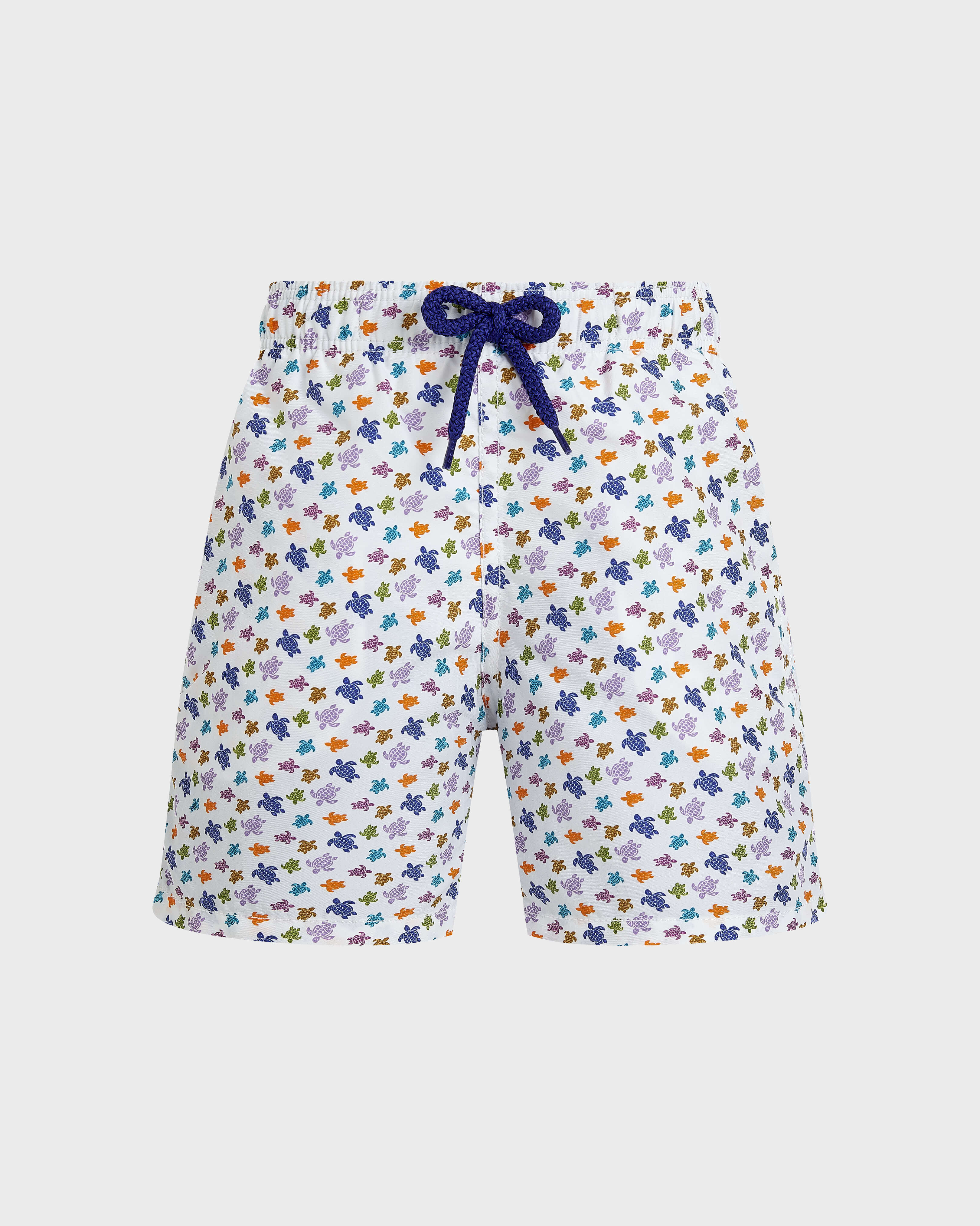 Pantaloncini mare bambino Micro Ronde Des Tortues BIANCO front view