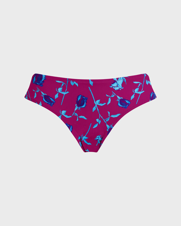 Vilebrequin - Women Midi Brief Bikini Bottom Roses - Swimwear - Frisbee - Red - Size XS