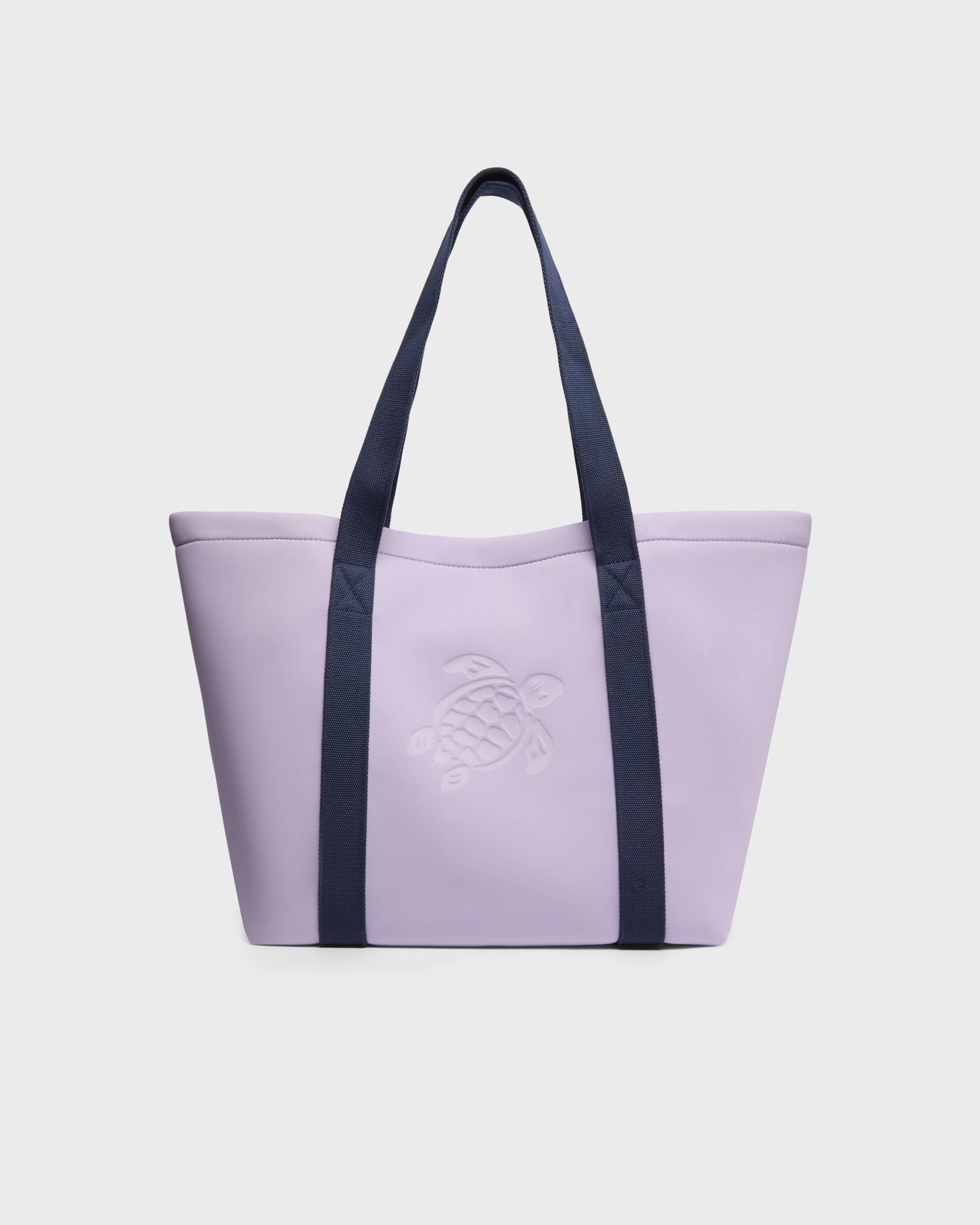 Solid Strandtasche aus Neopren FLEUR front view