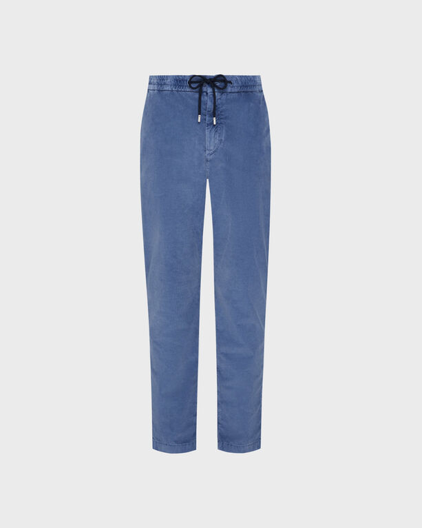 Vilebrequin - Hose Mit Elastikbund Aus Samt Für Herren - Hose - Clemence - Blau - Größe 34