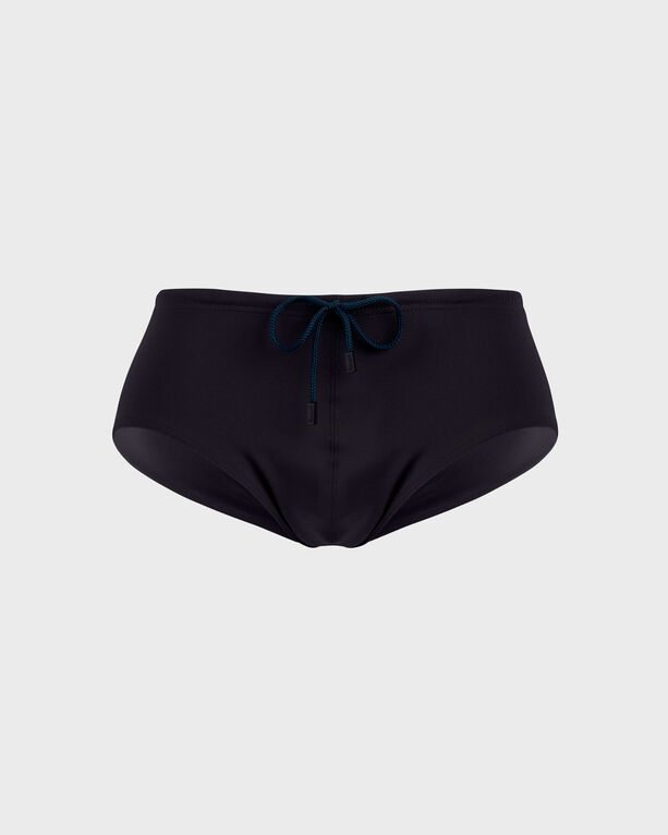 Vilebrequin - Men Swim Brief Solid - Swimwear - Nuage - Black - Size S