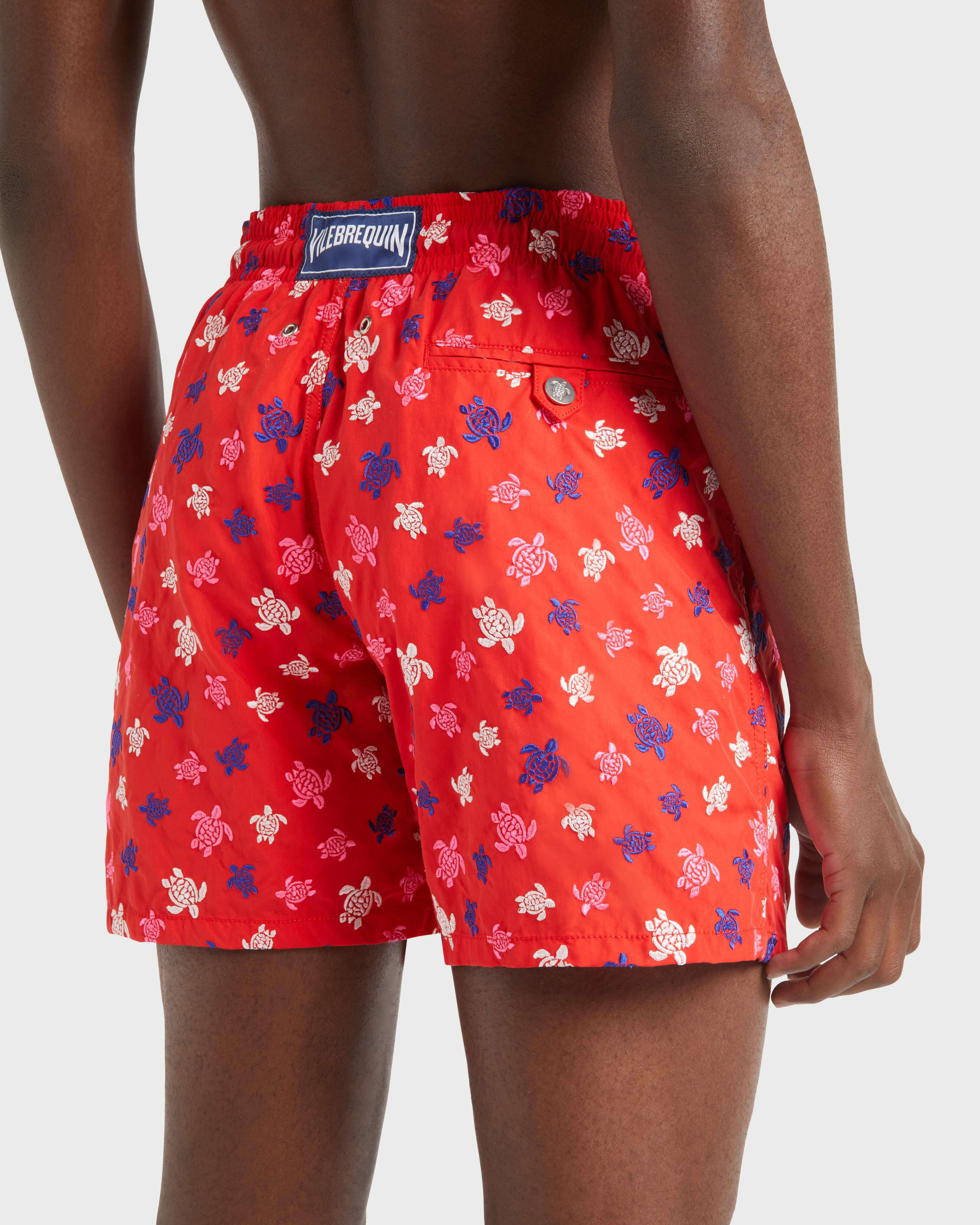 Pantaloncini mare uomo ricamati Ronde des Tortues - Edizione limitata PAPAVERO supp2 view